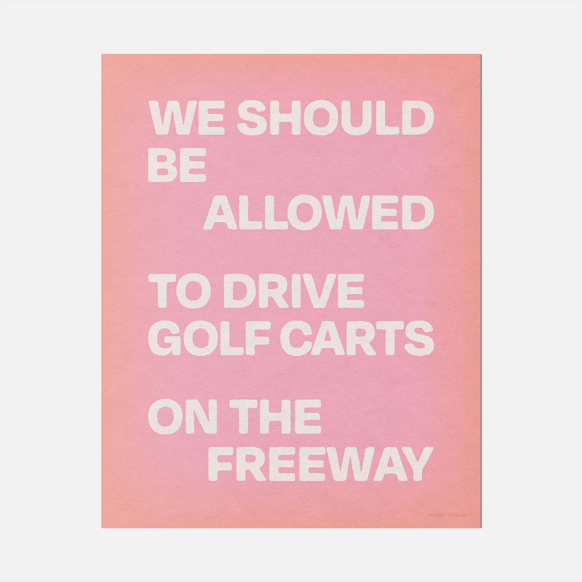 FREEWAY PRINT