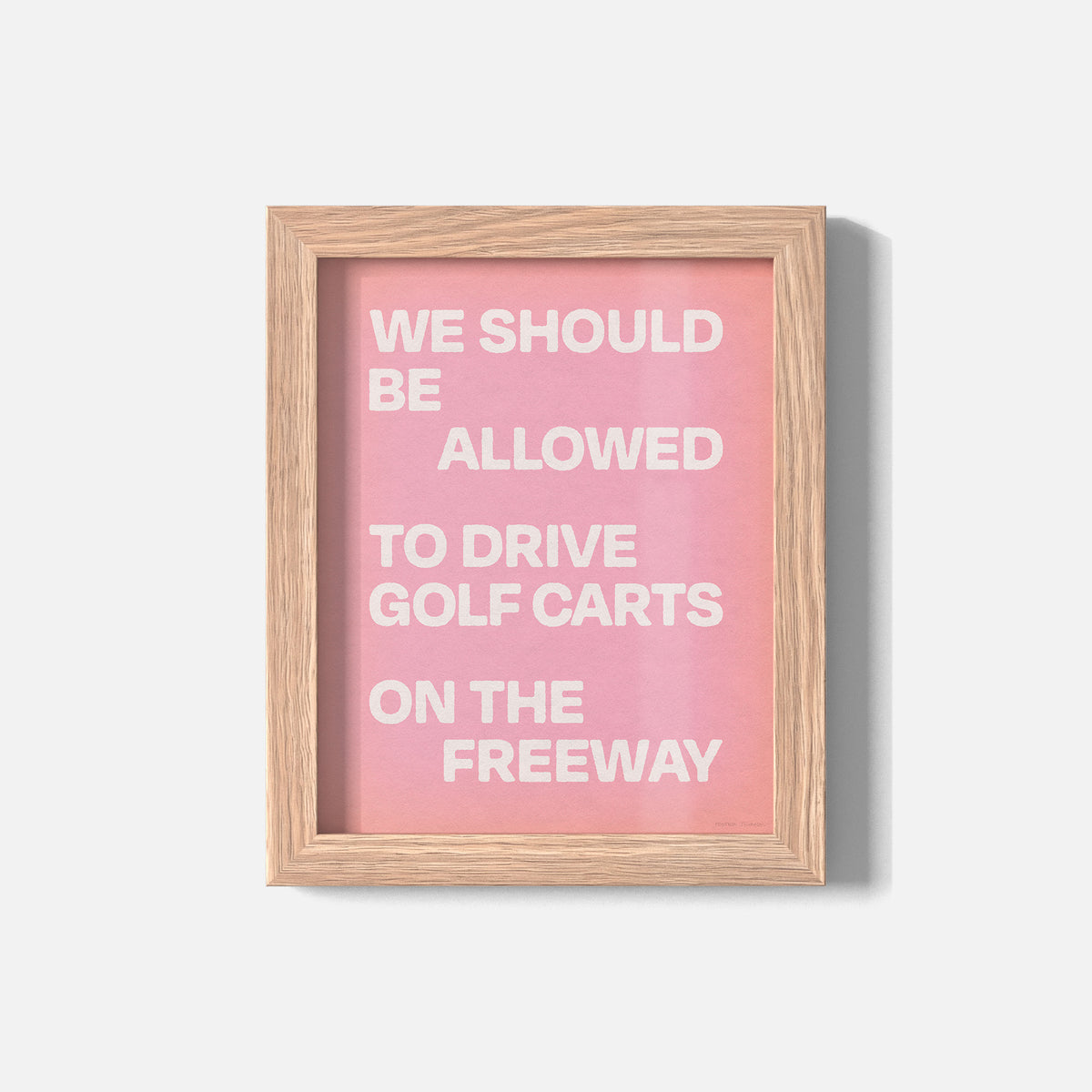 FREEWAY PRINT