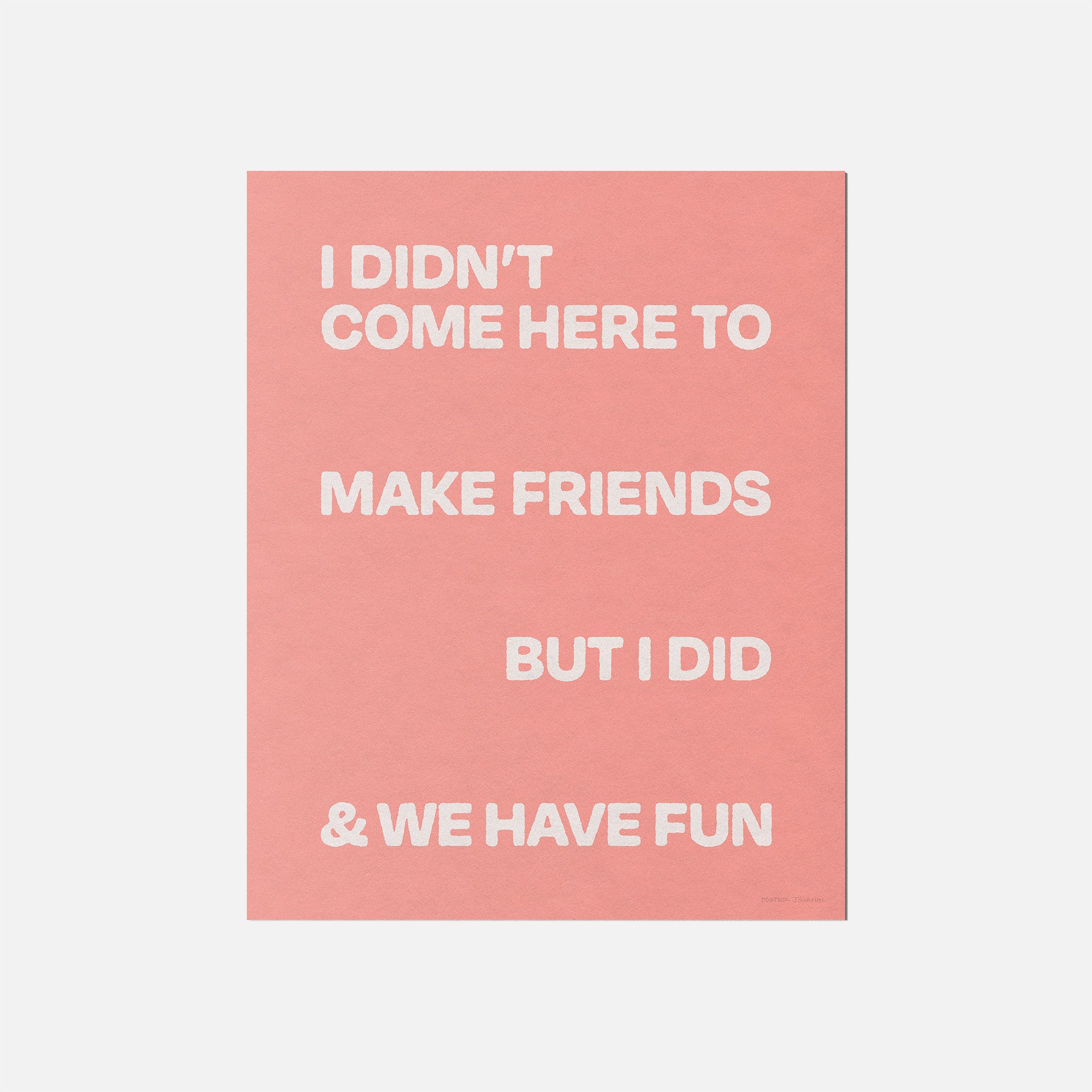 FRIENDS PRINT