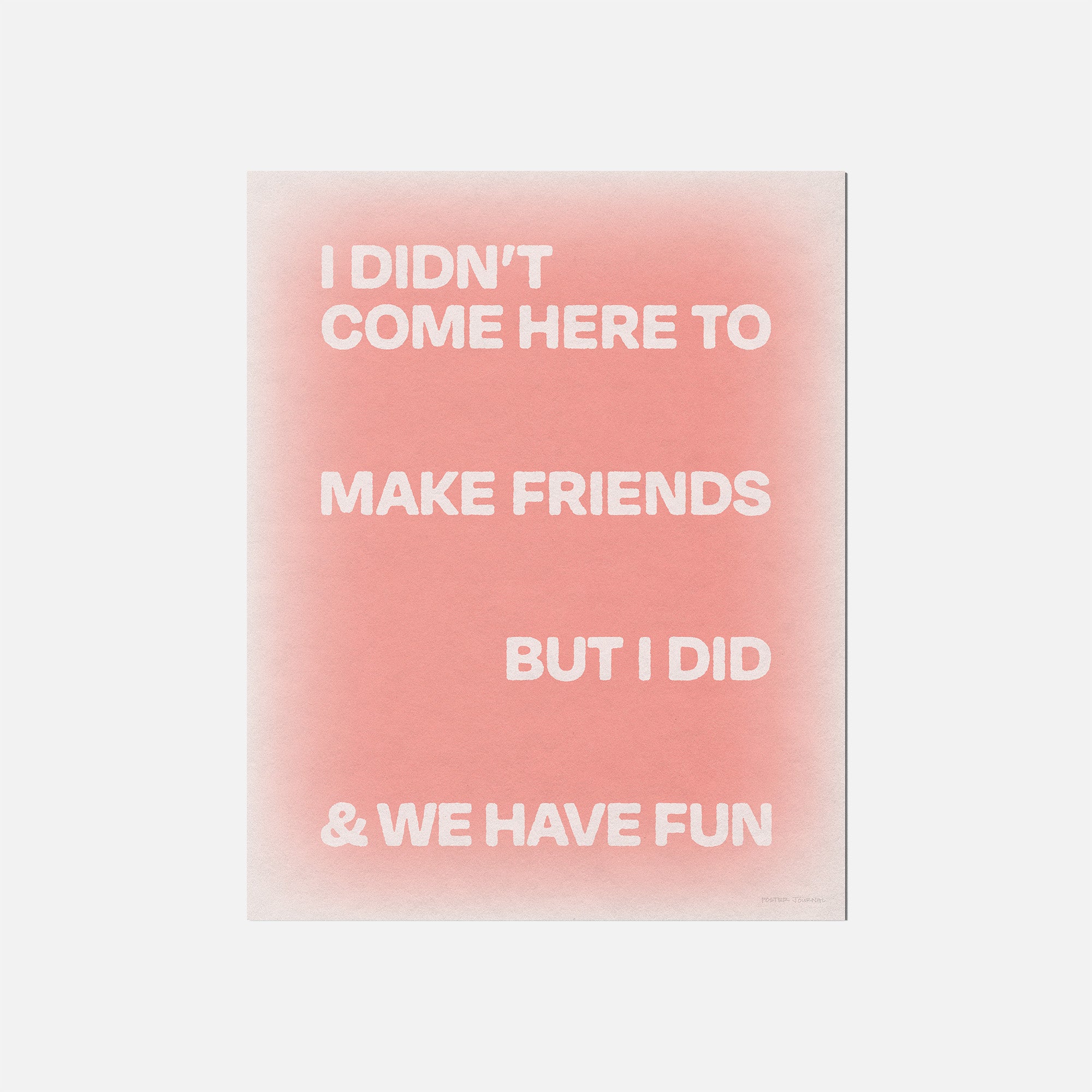 FRIENDS PRINT