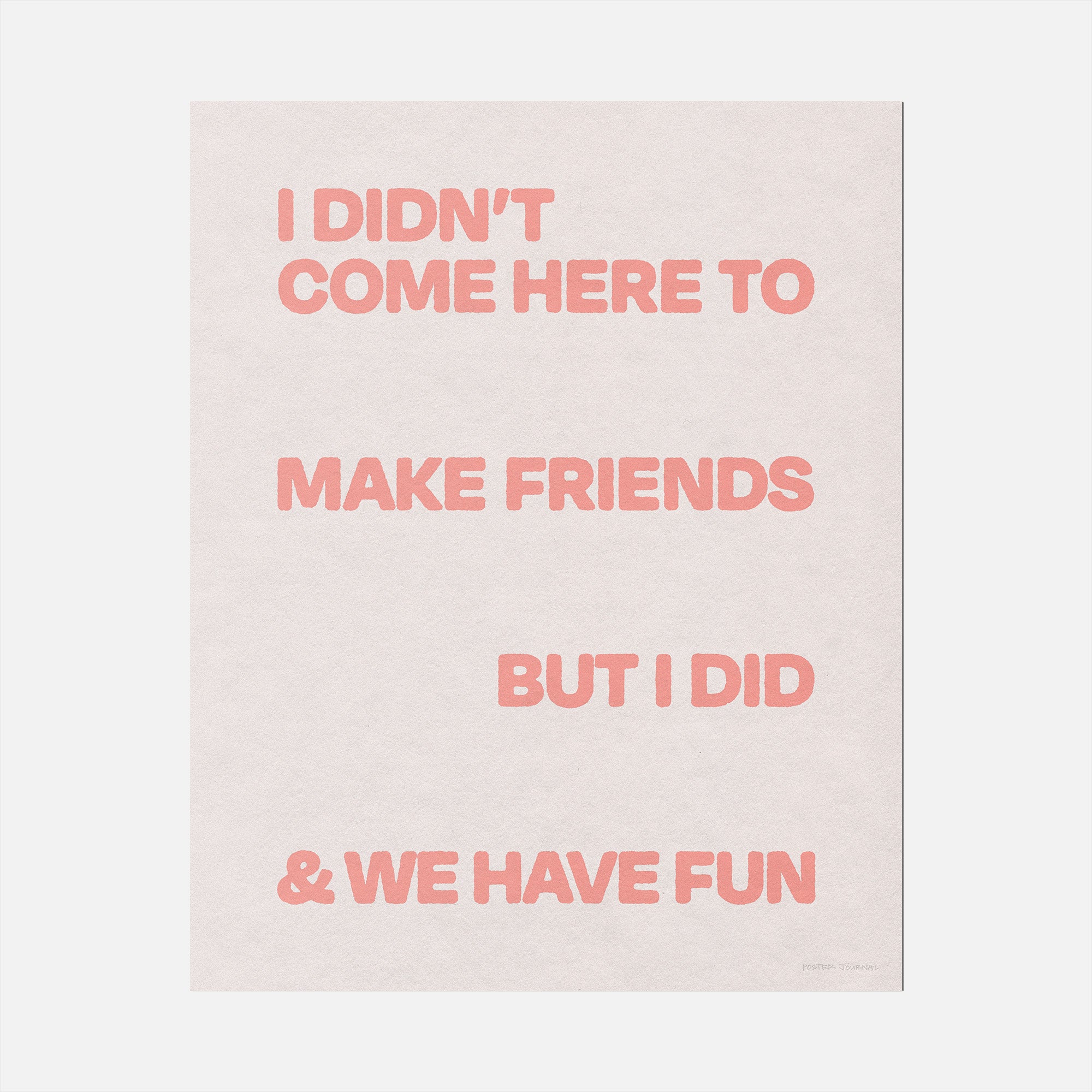 FRIENDS PRINT