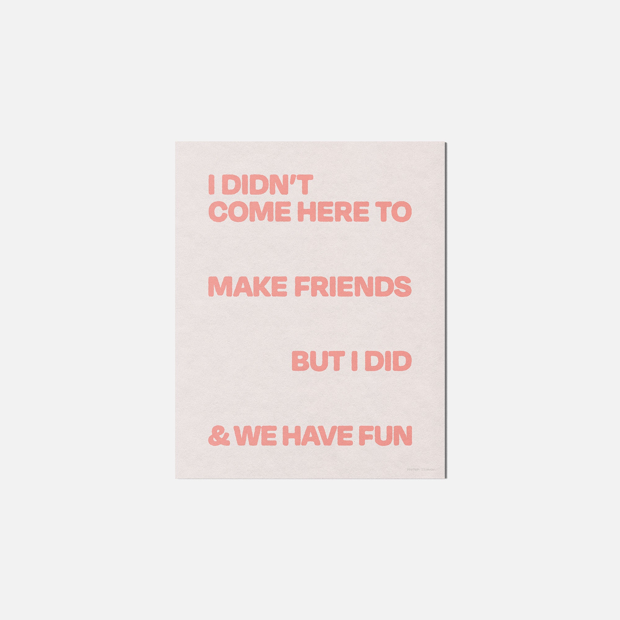 FRIENDS PRINT