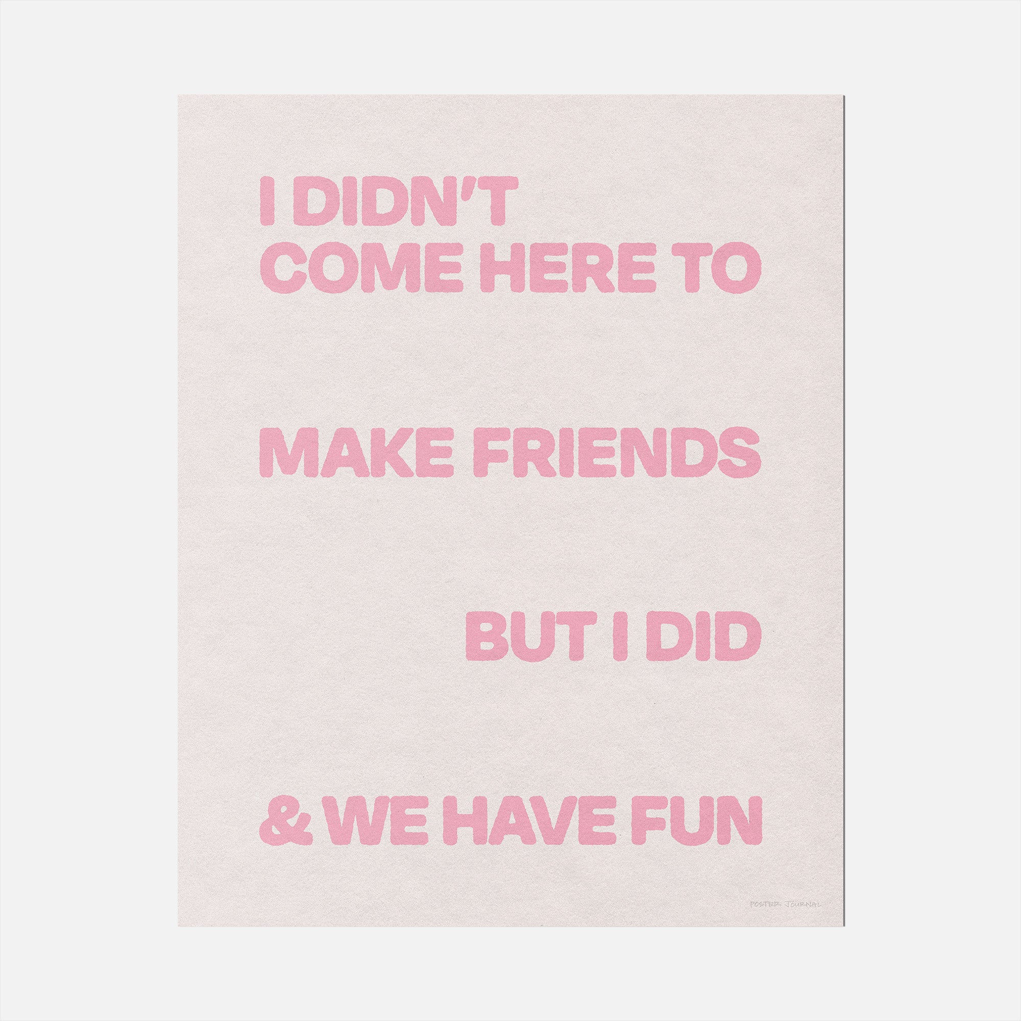 FRIENDS PRINT