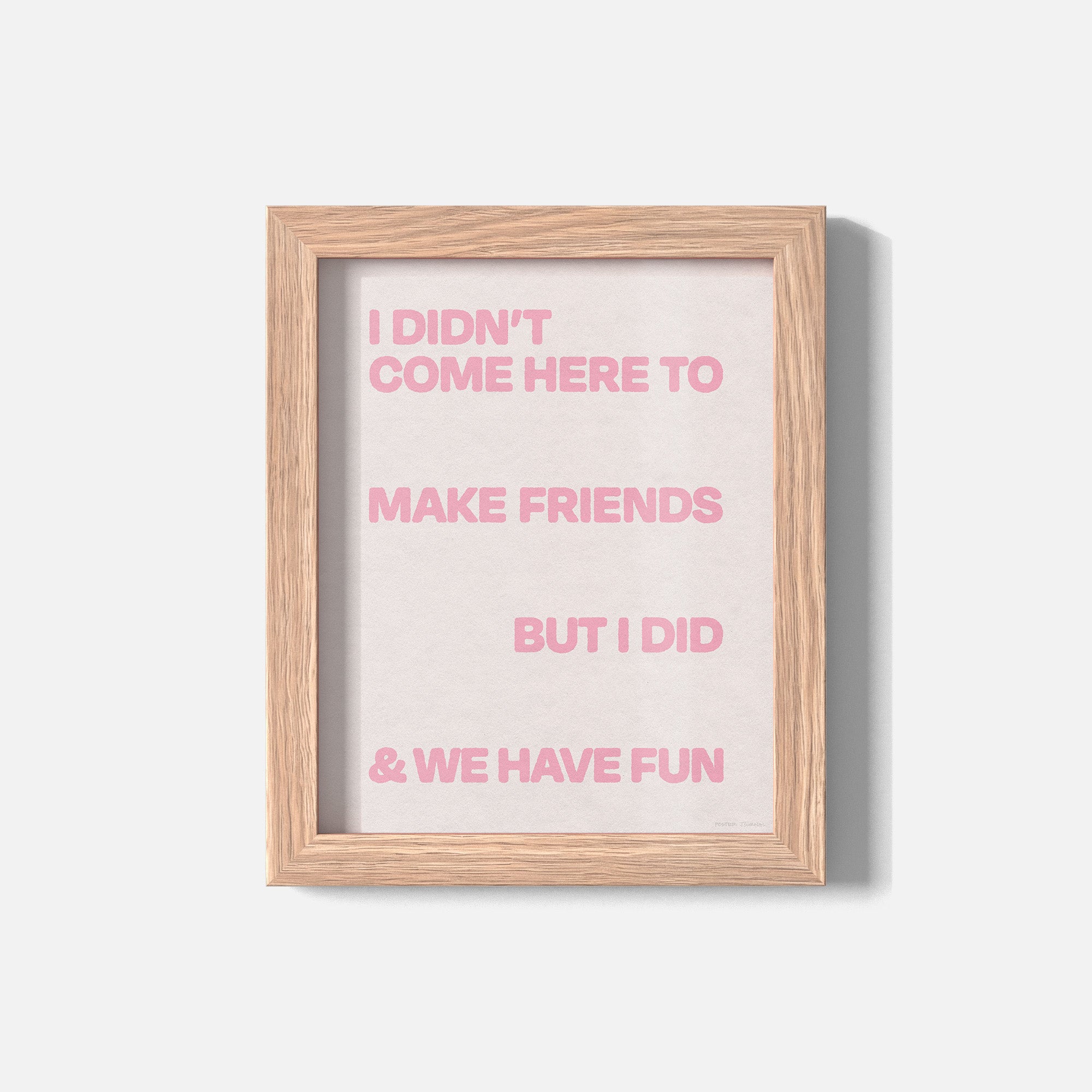 FRIENDS PRINT