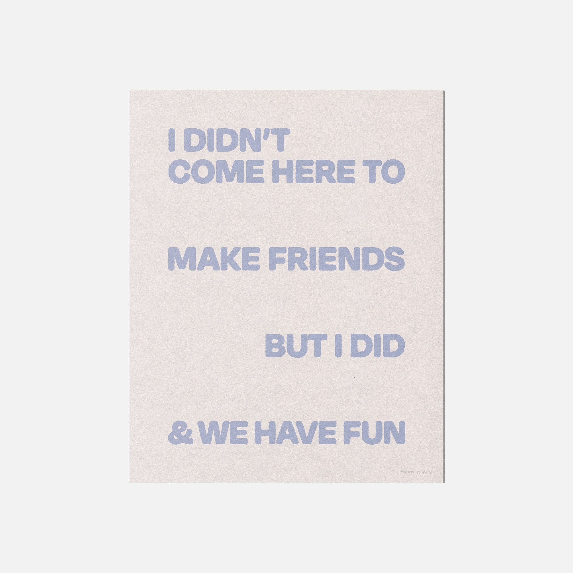 FRIENDS PRINT