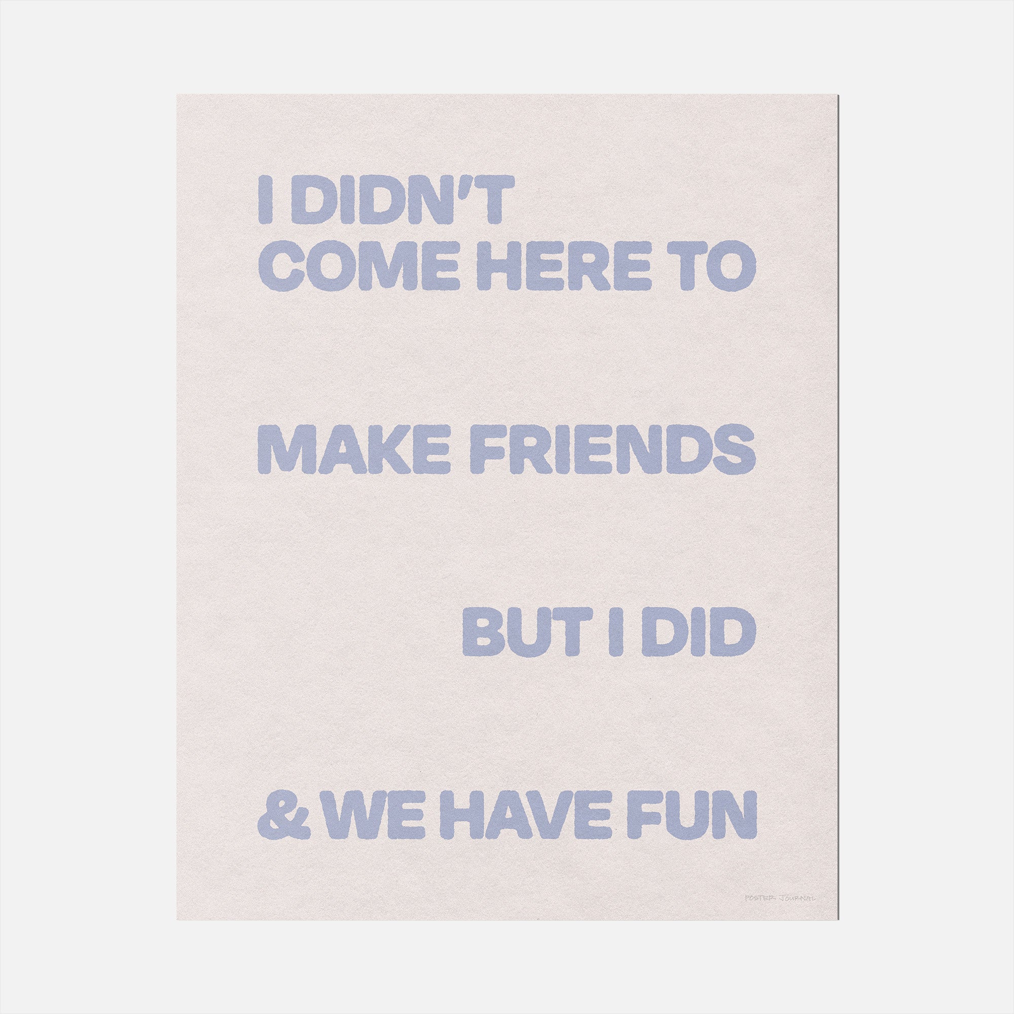 FRIENDS PRINT