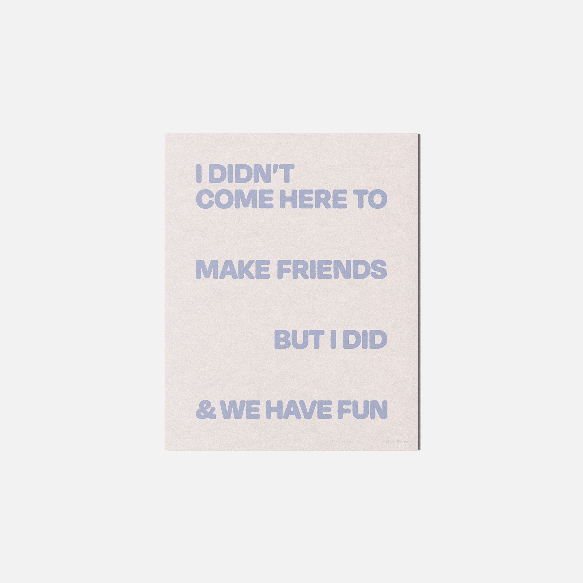 FRIENDS PRINT