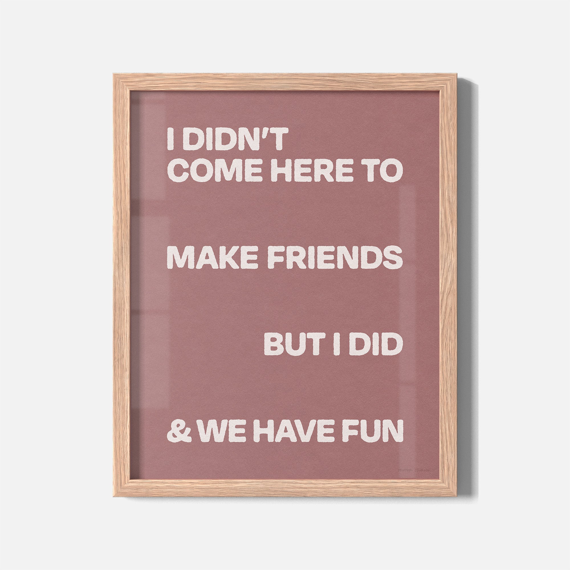 FRIENDS PRINT