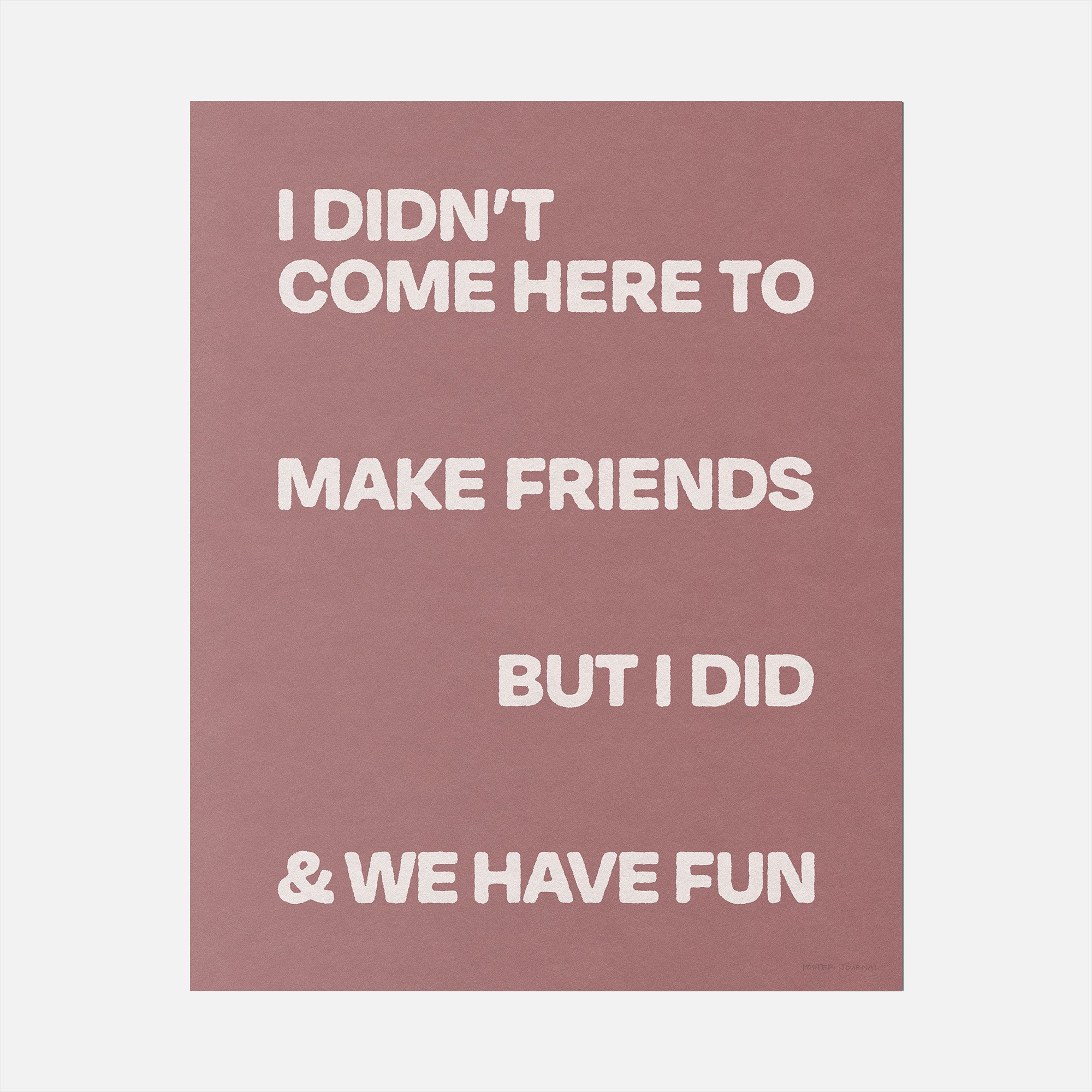 FRIENDS PRINT