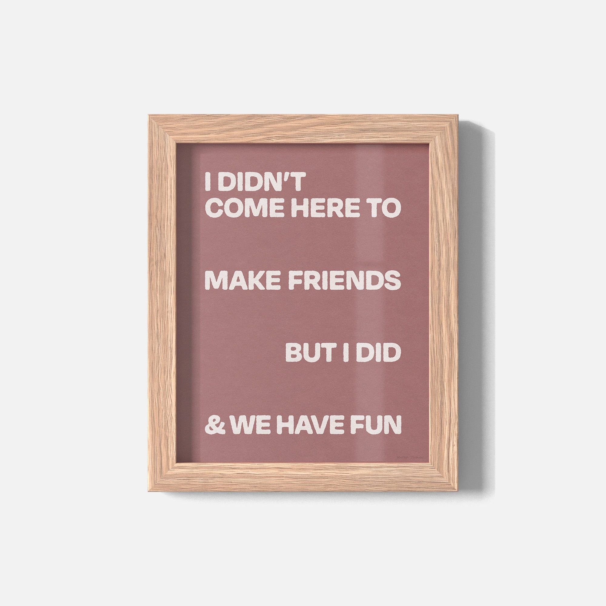 FRIENDS PRINT