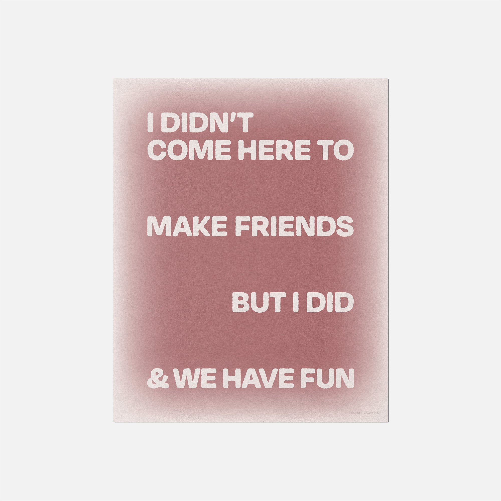 FRIENDS PRINT