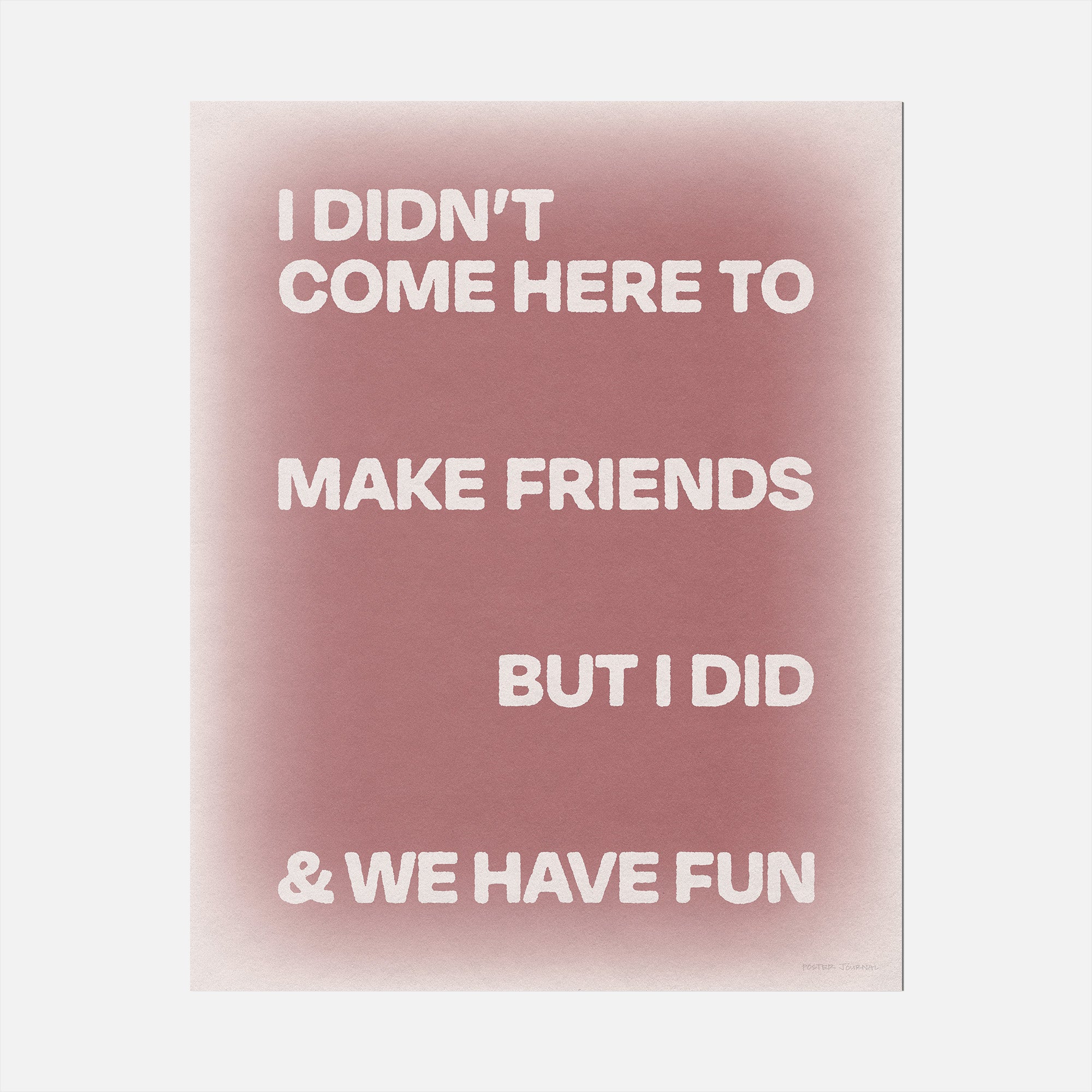 FRIENDS PRINT