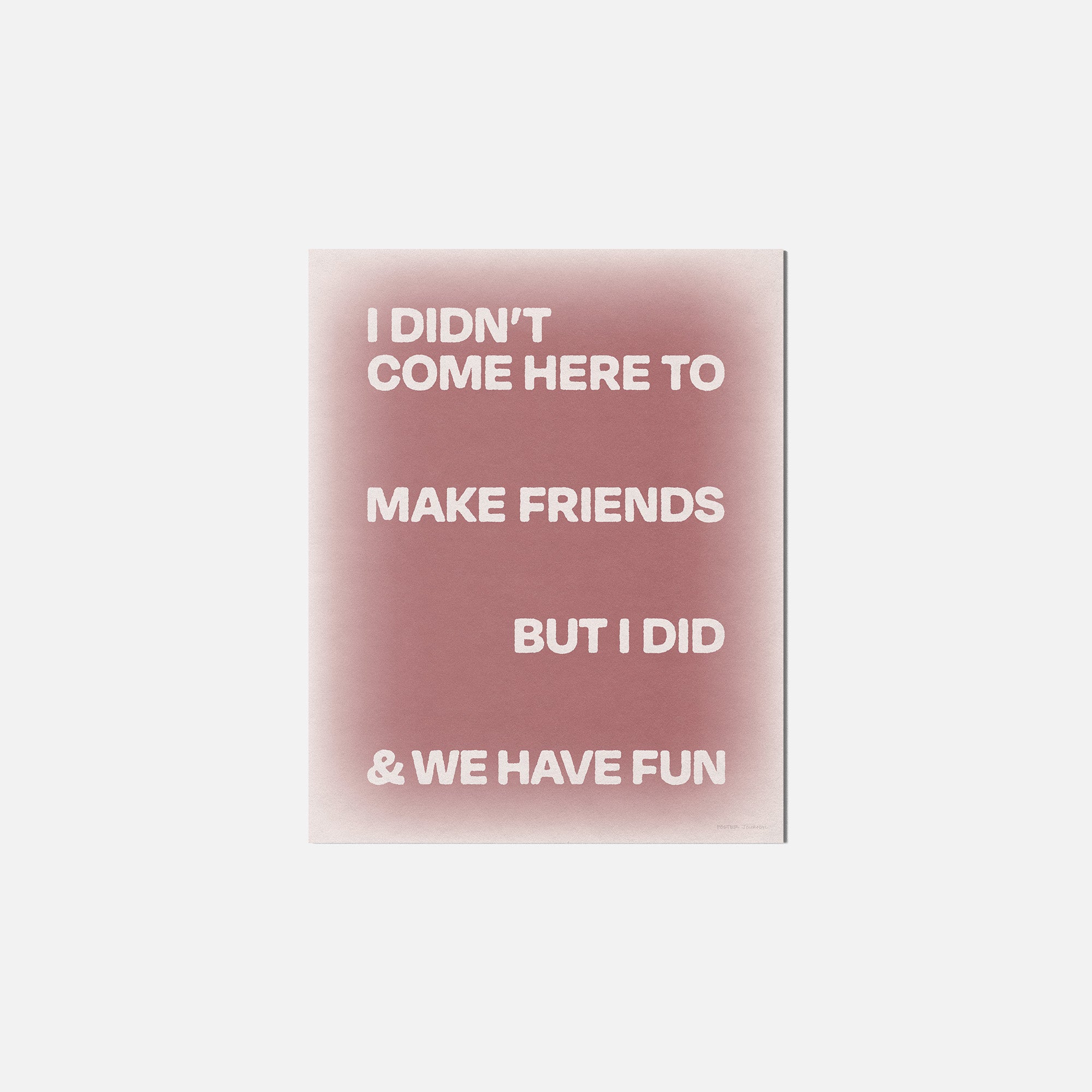 FRIENDS PRINT