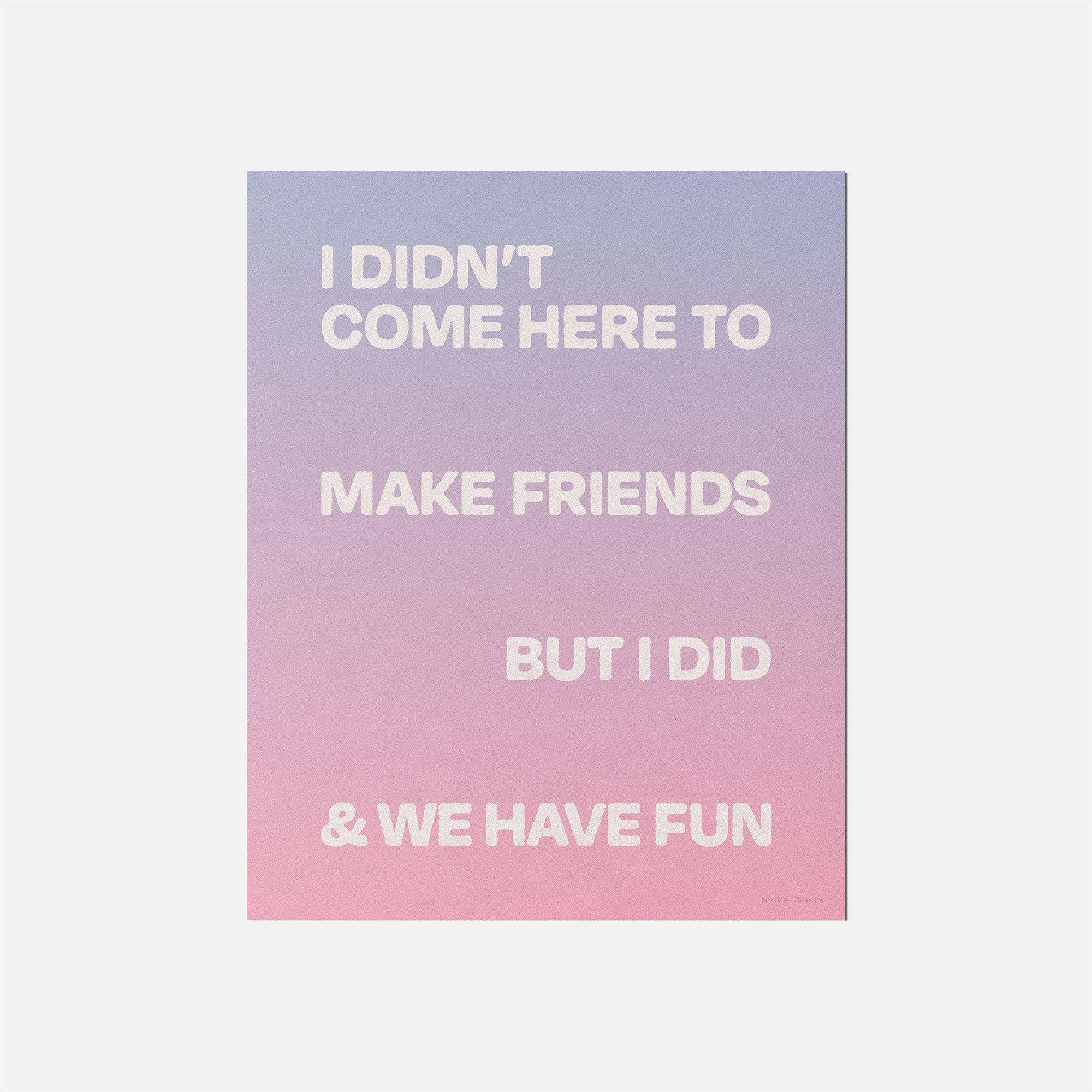 FRIENDS PRINT