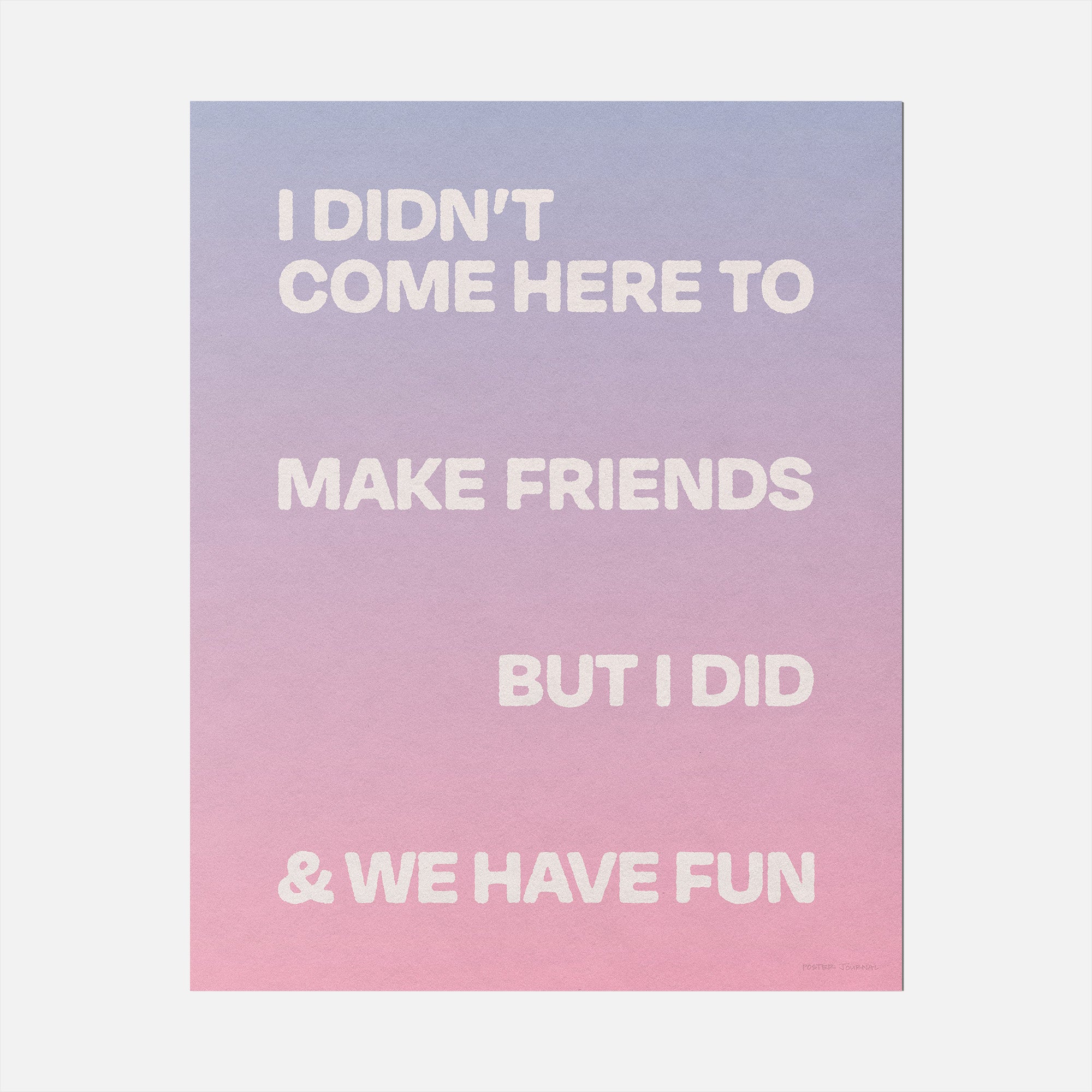 FRIENDS PRINT