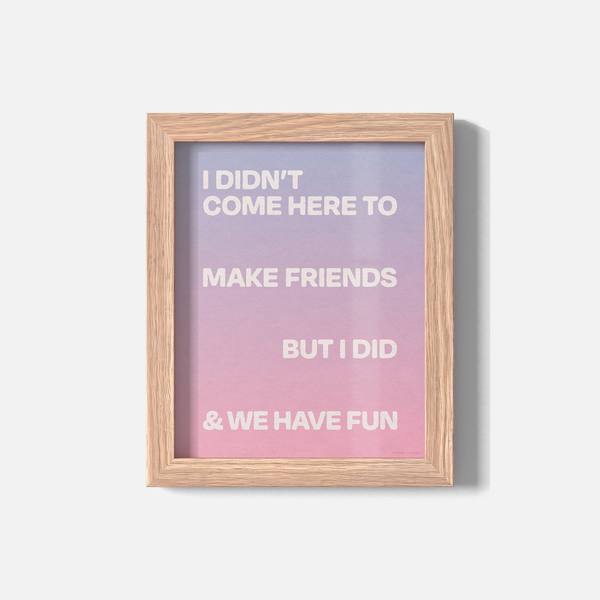 FRIENDS PRINT