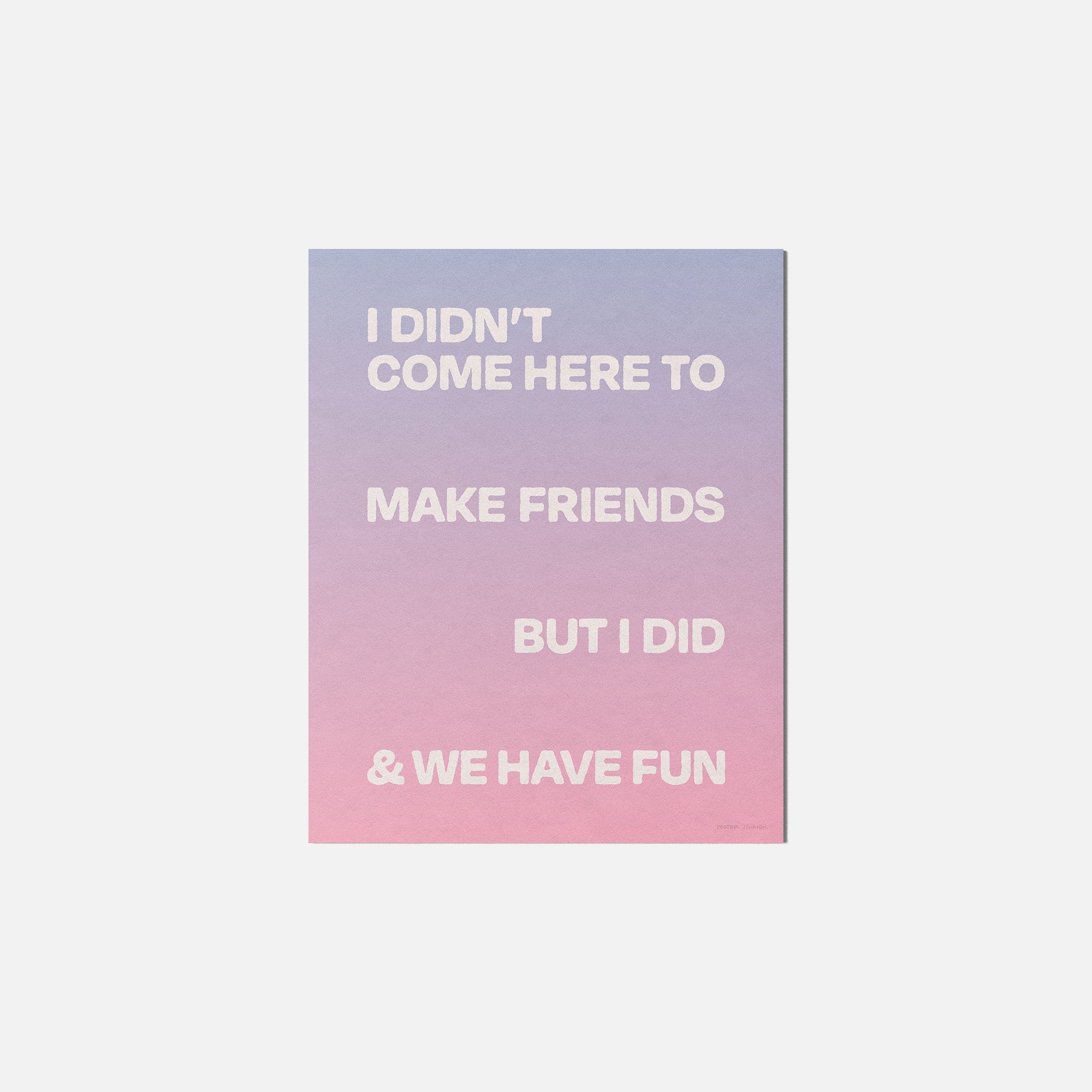FRIENDS PRINT