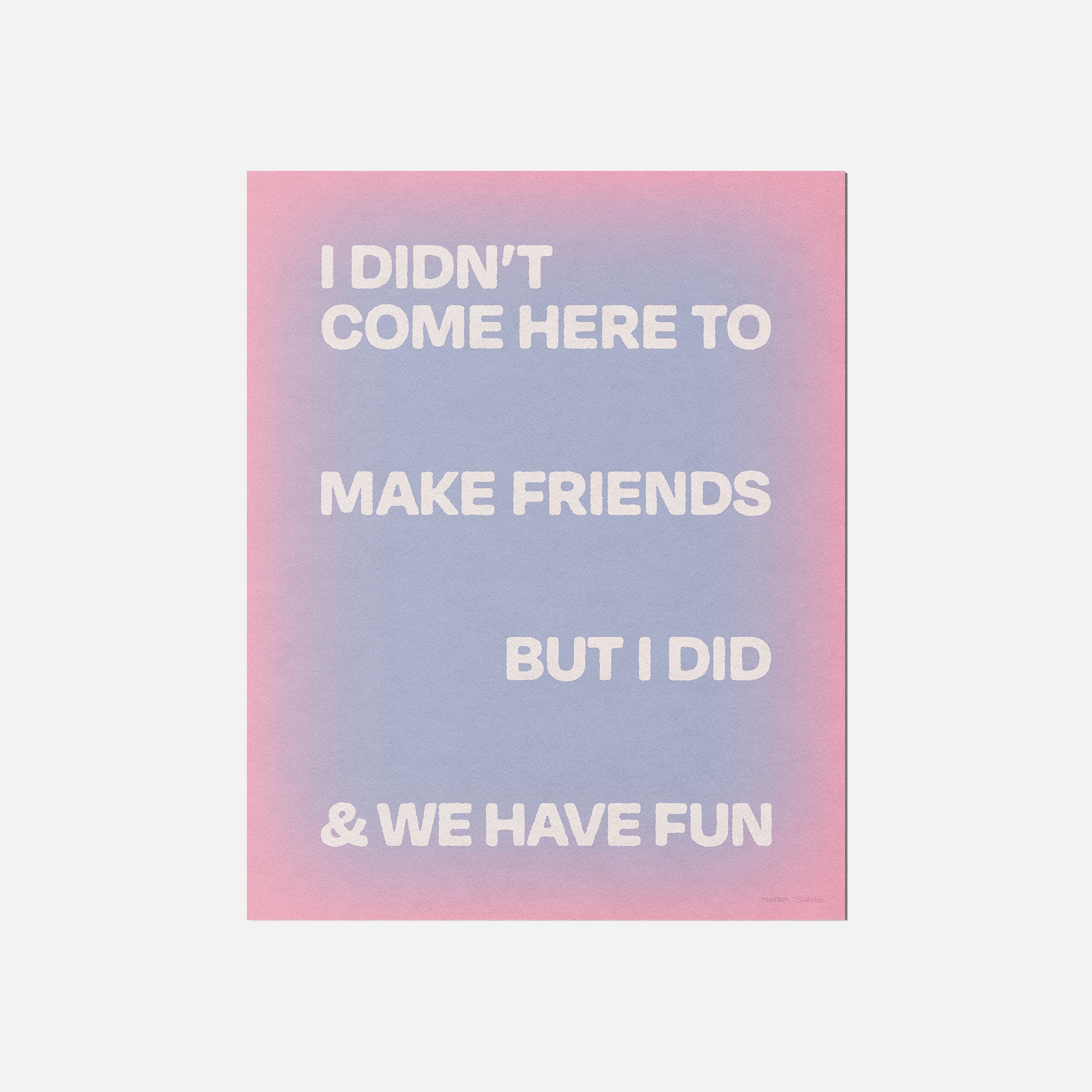 FRIENDS PRINT