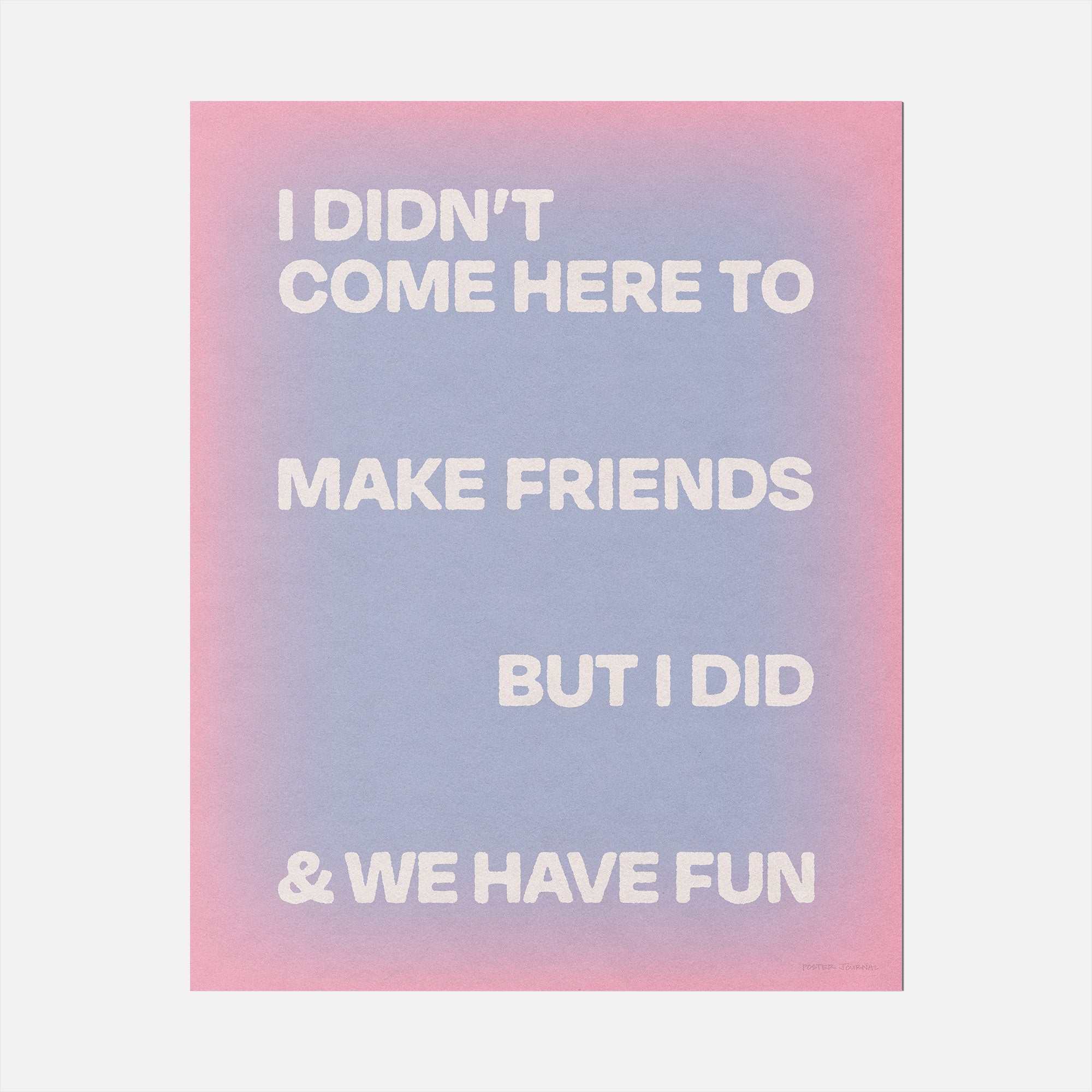 FRIENDS PRINT