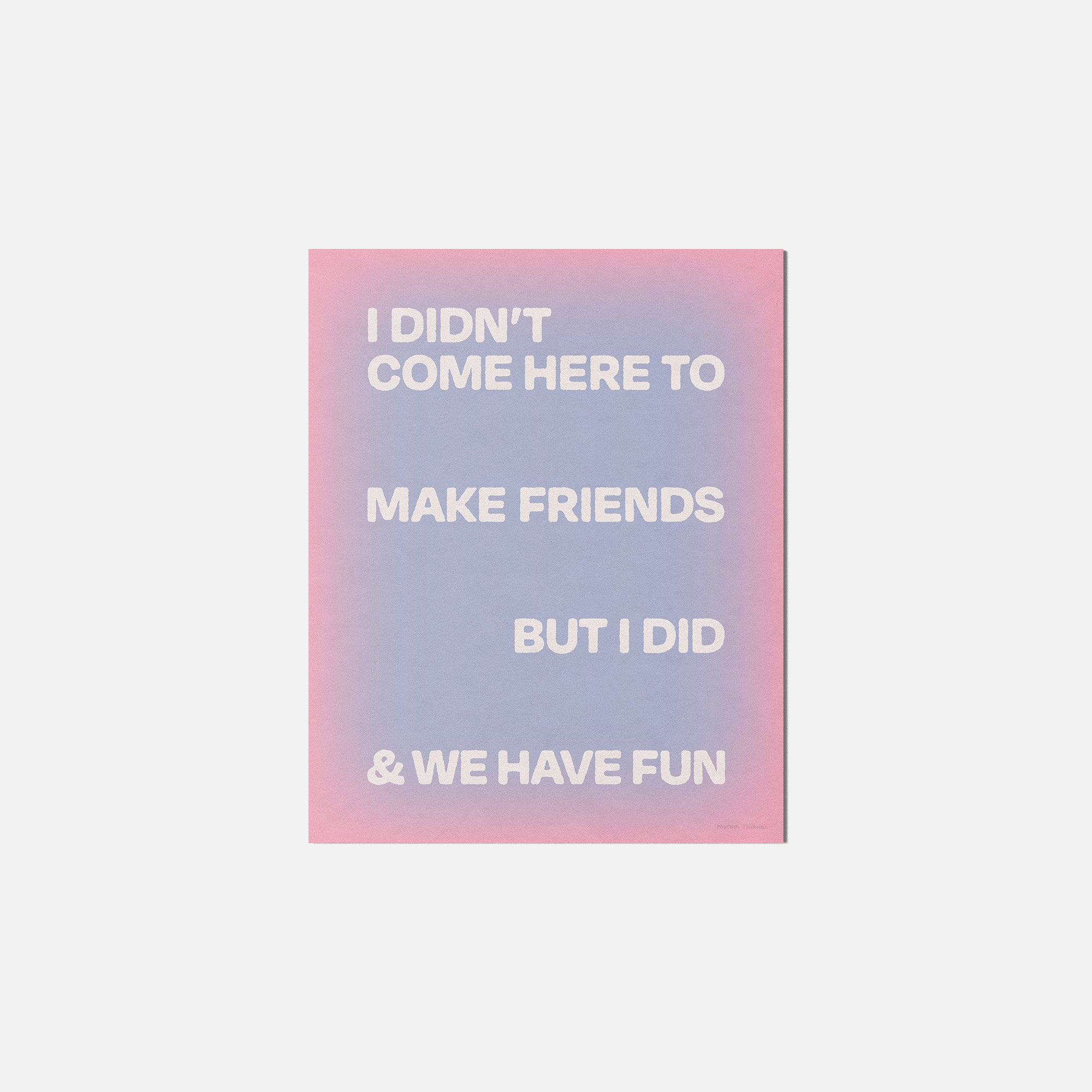 FRIENDS PRINT