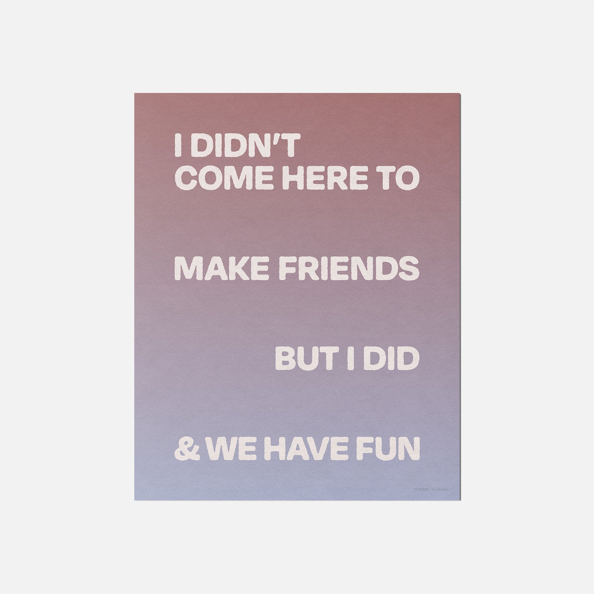 FRIENDS PRINT