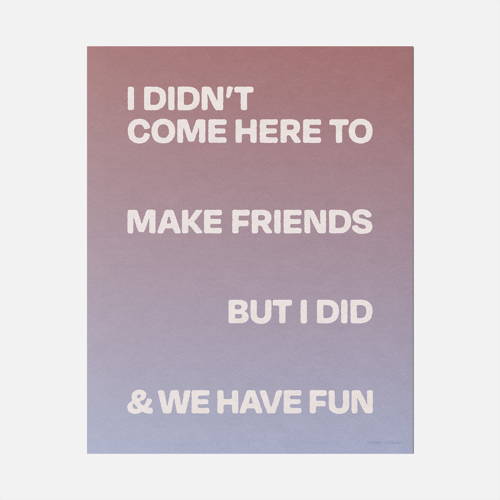 FRIENDS PRINT