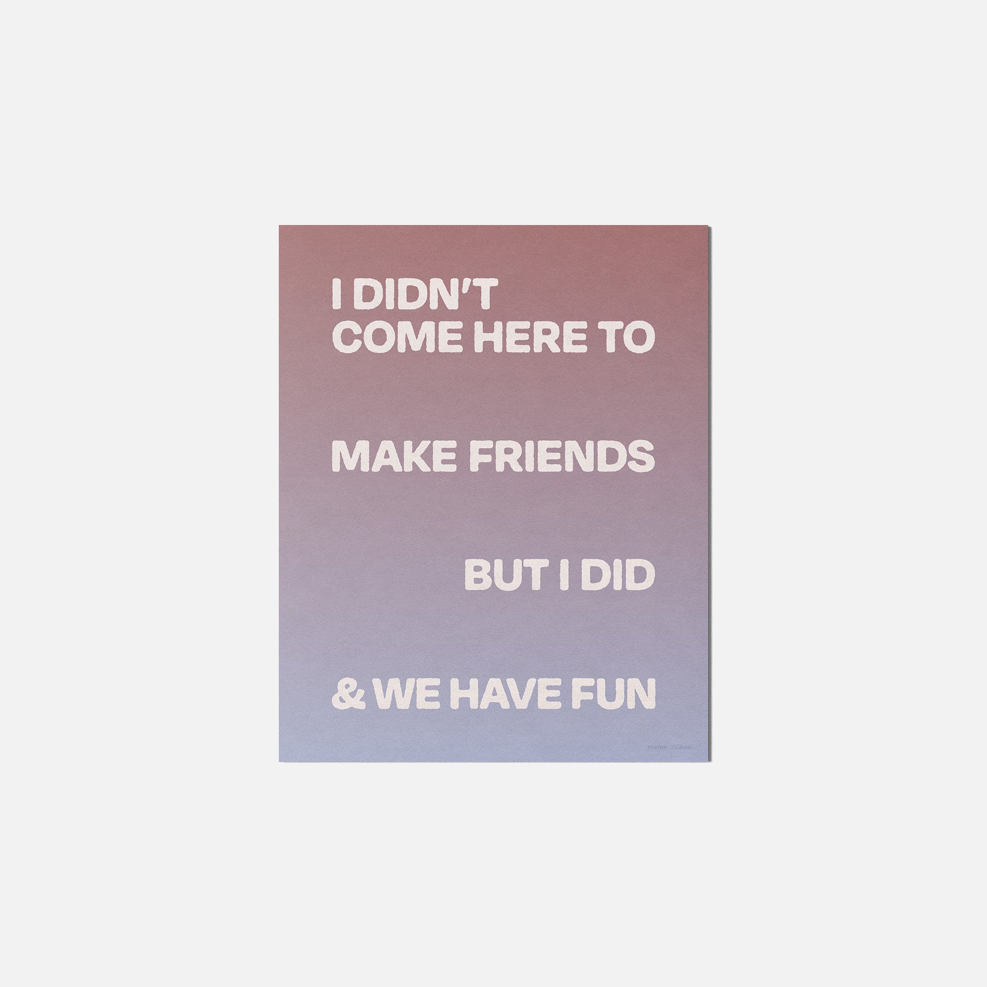 FRIENDS PRINT