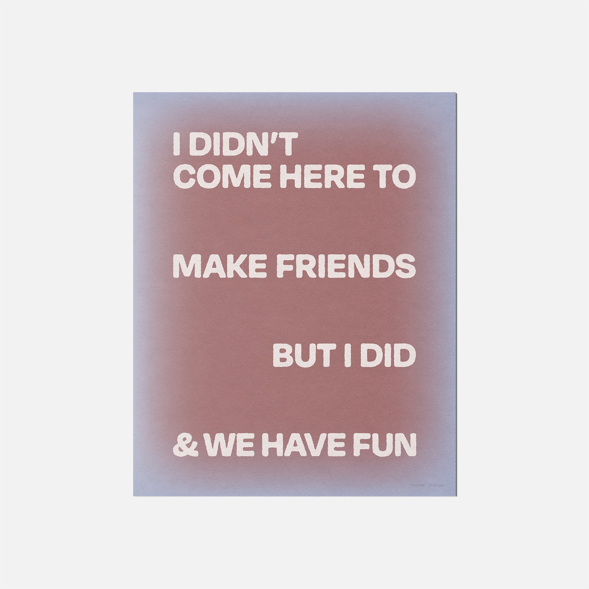 FRIENDS PRINT