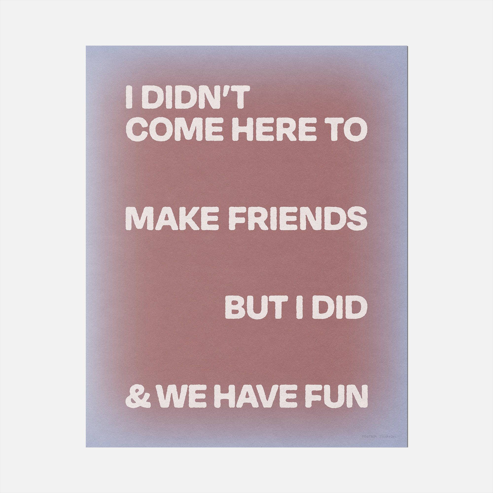 FRIENDS PRINT