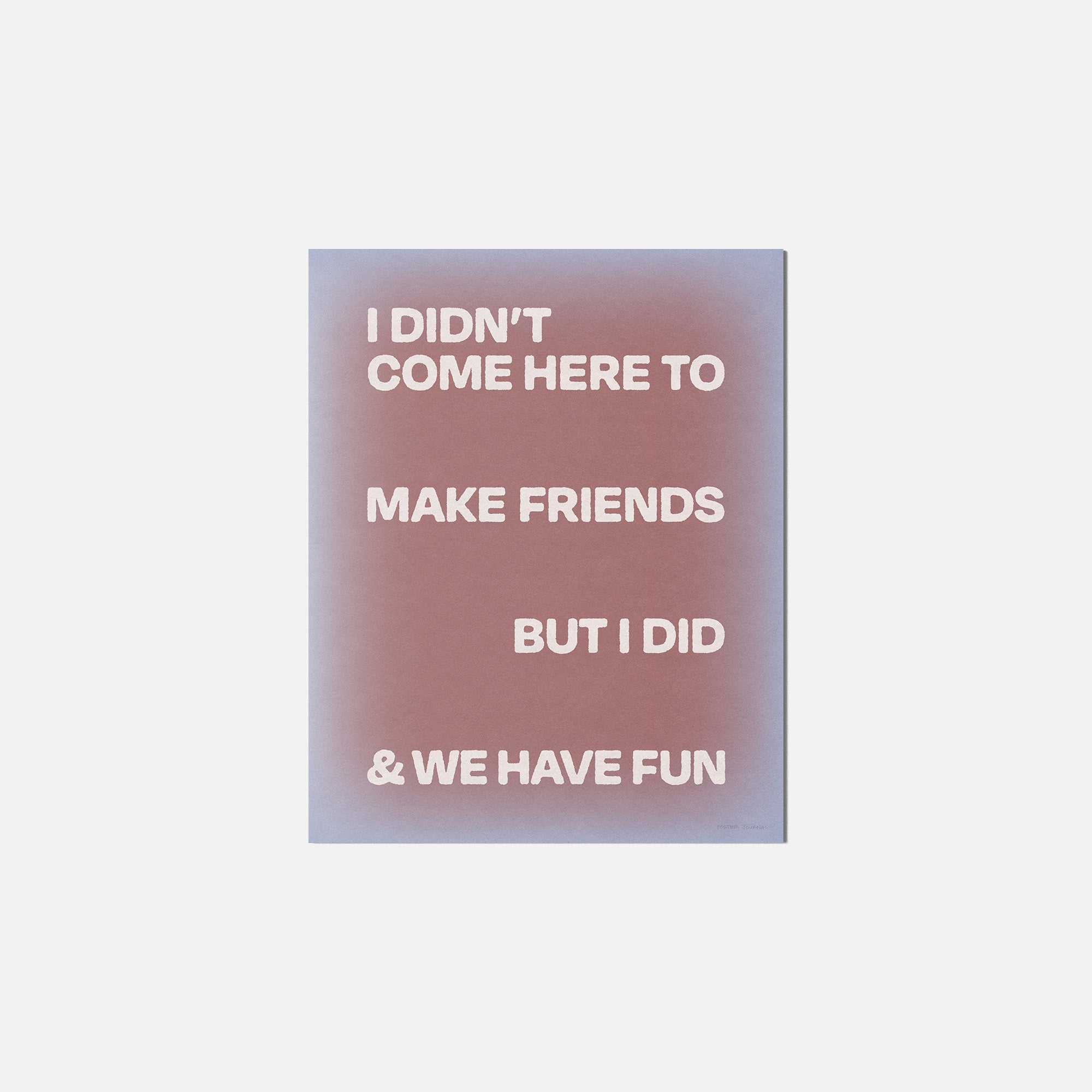 FRIENDS PRINT