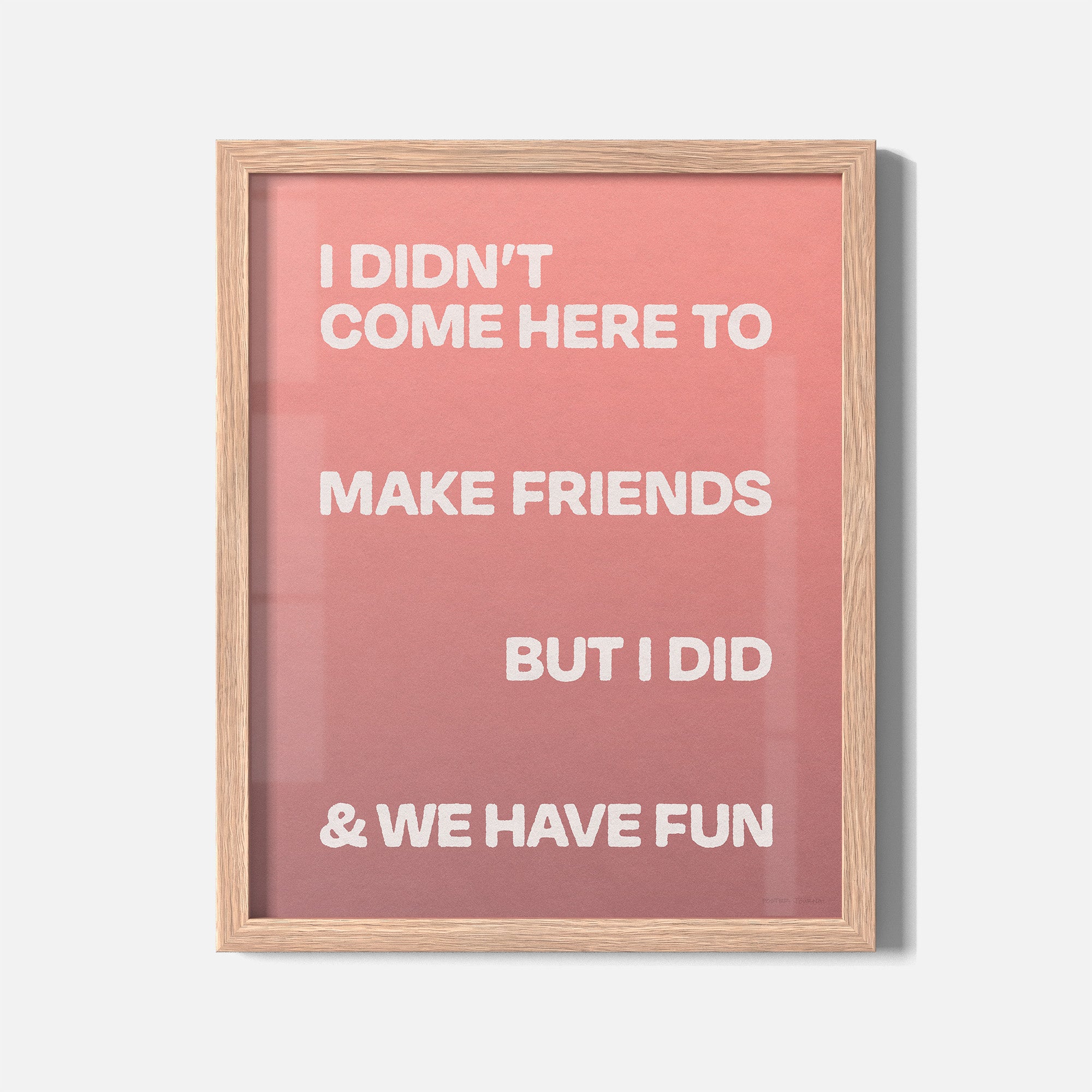 FRIENDS PRINT