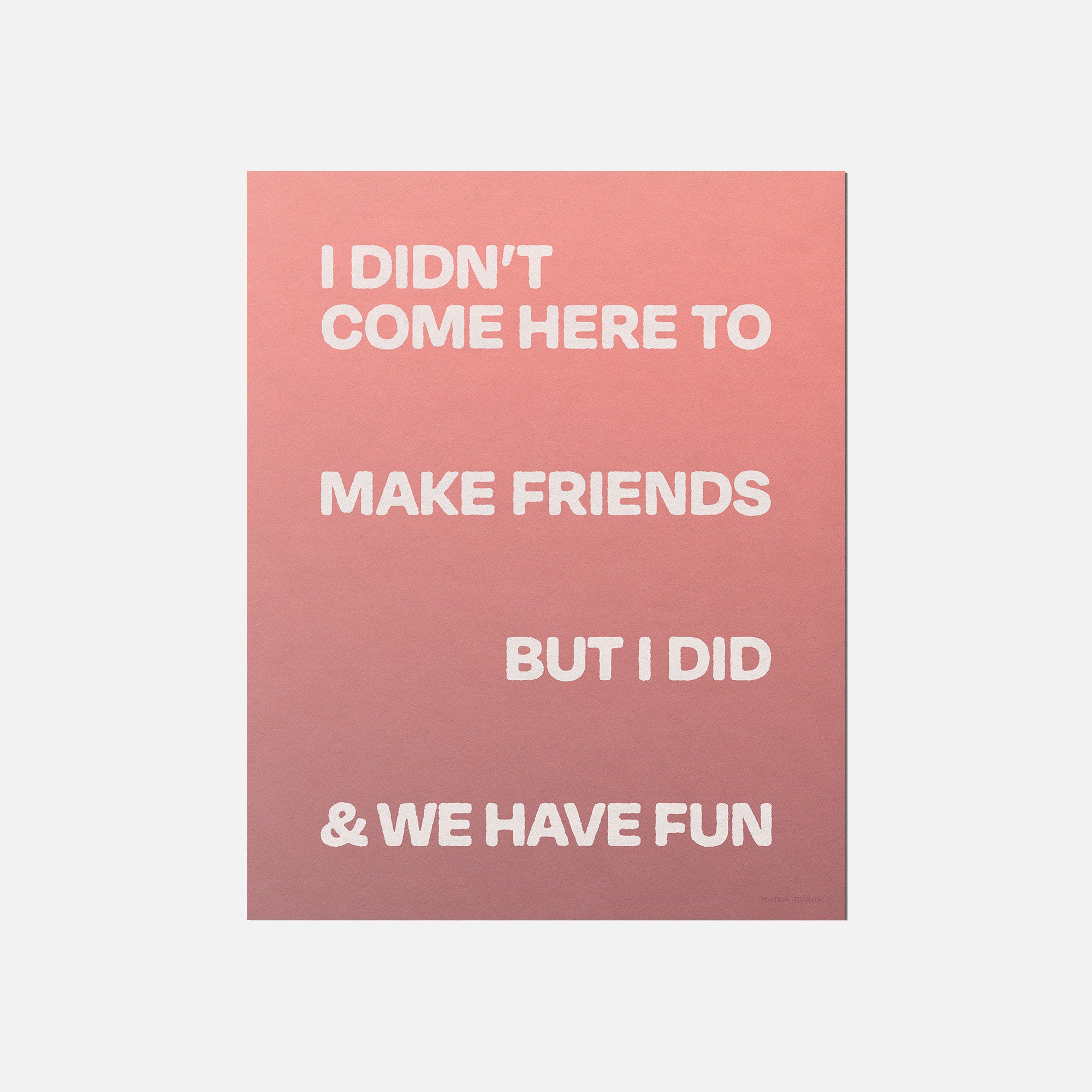 FRIENDS PRINT