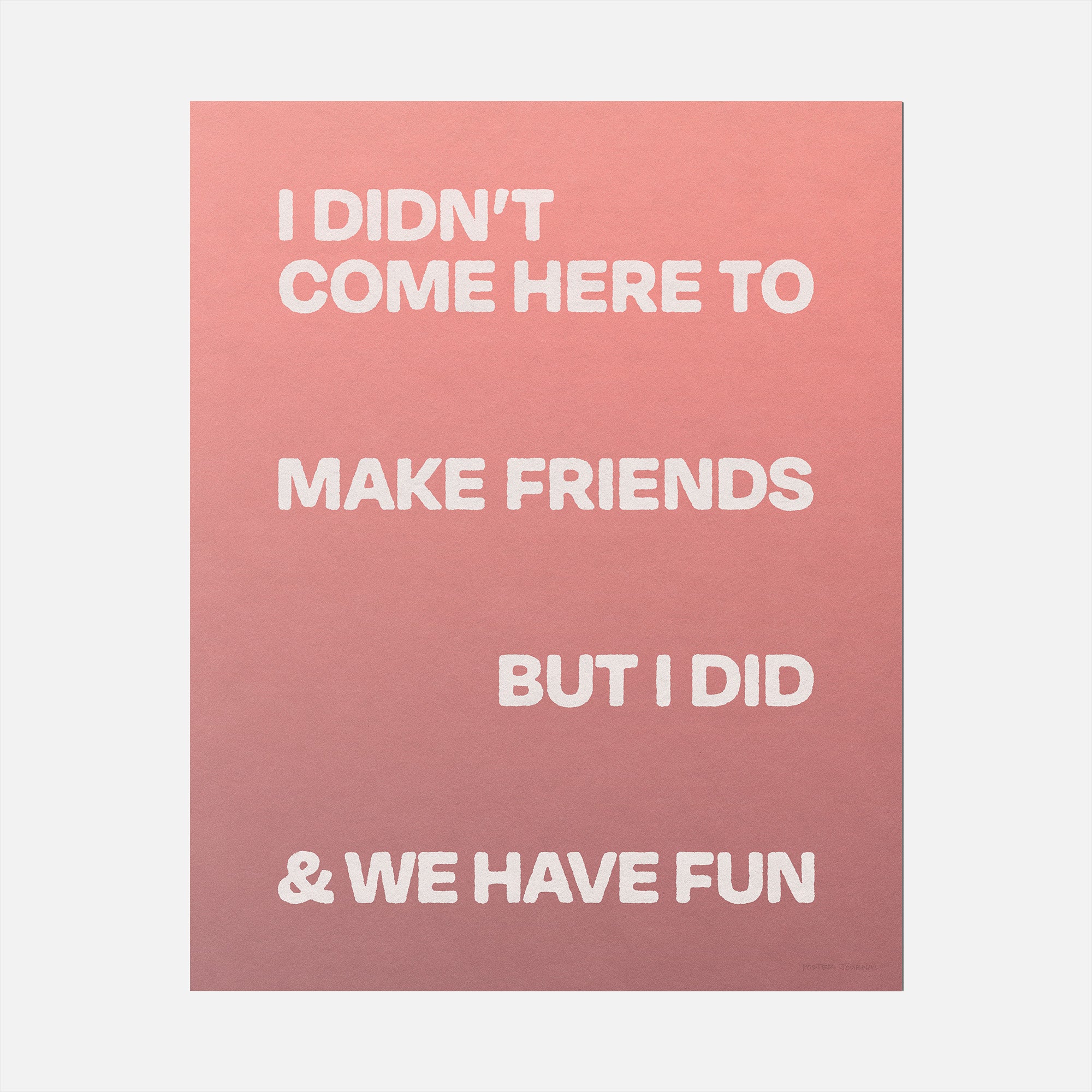 FRIENDS PRINT