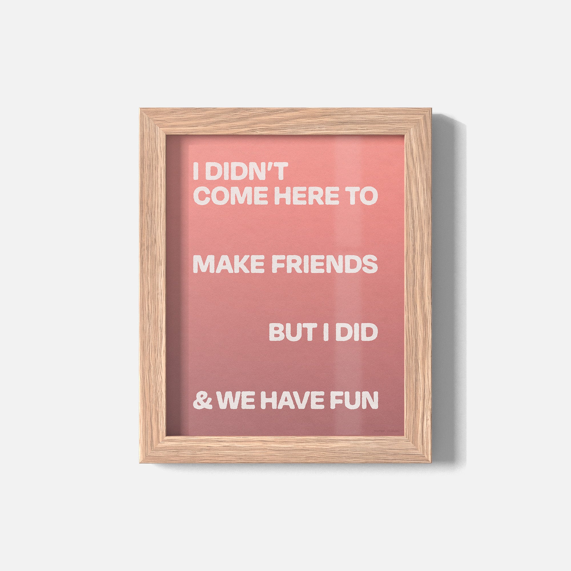 FRIENDS PRINT