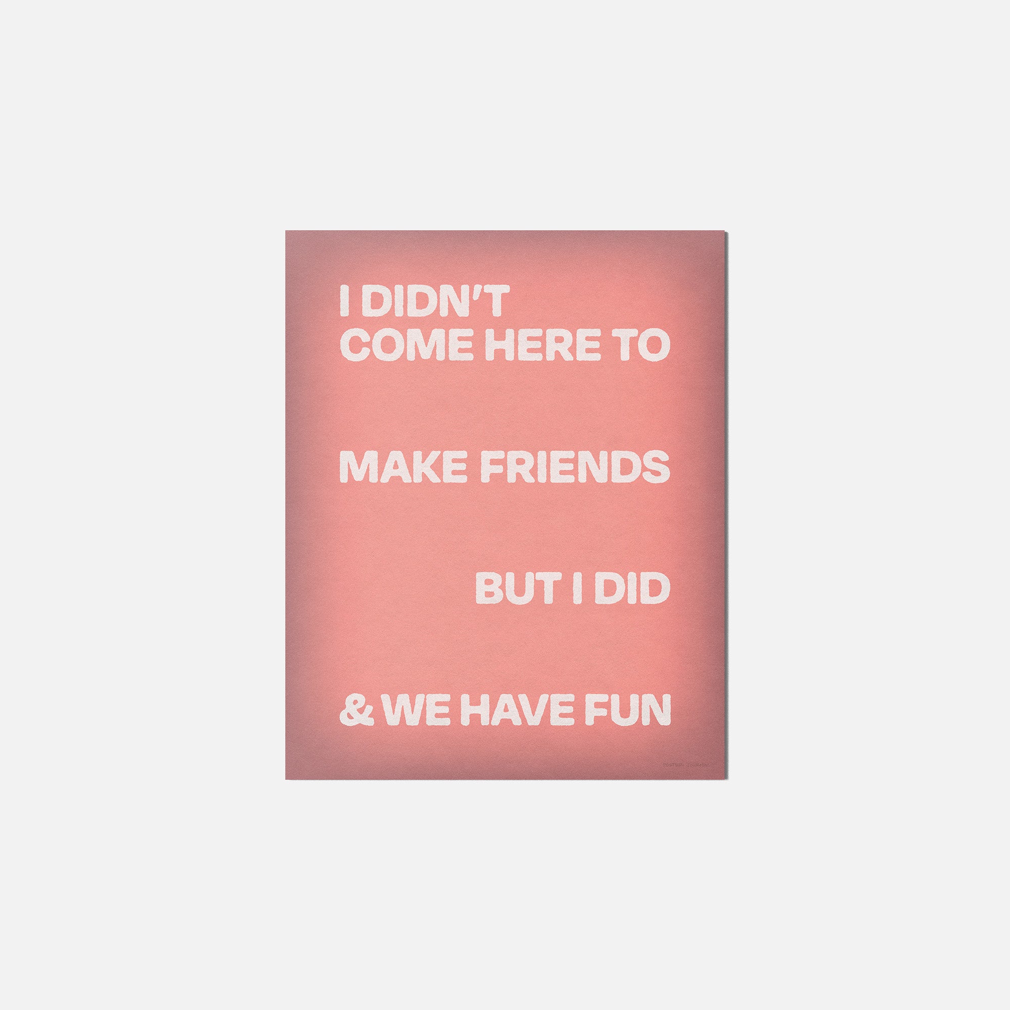 FRIENDS PRINT