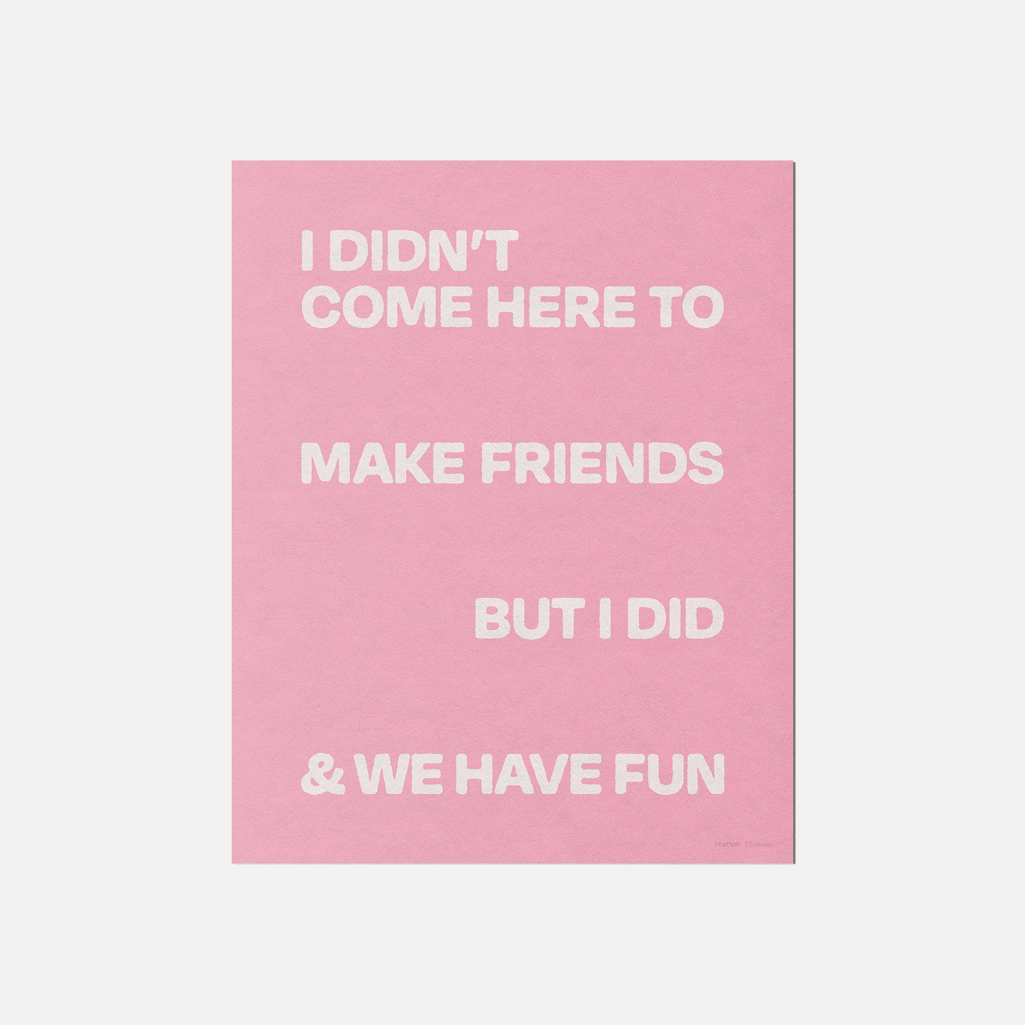FRIENDS PRINT