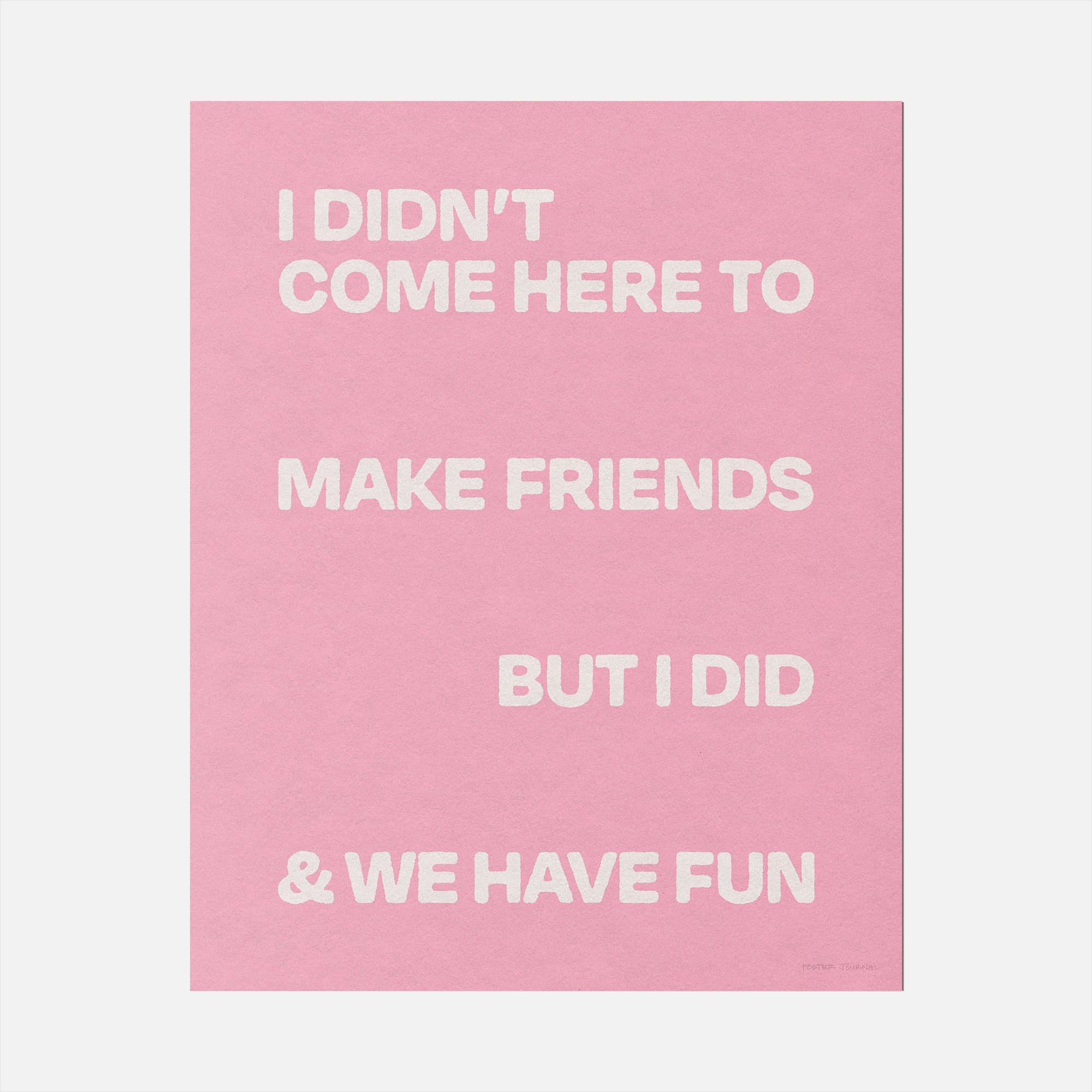 FRIENDS PRINT