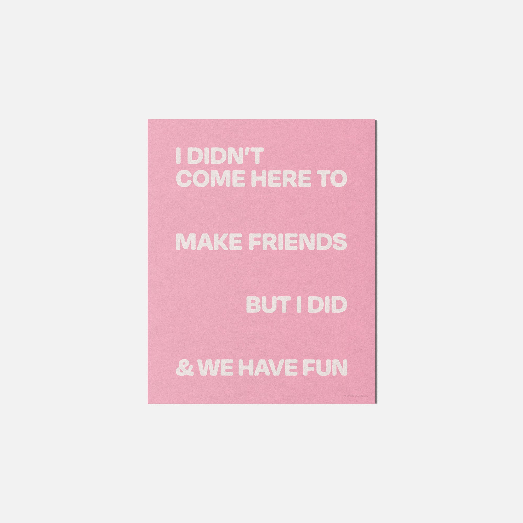 FRIENDS PRINT