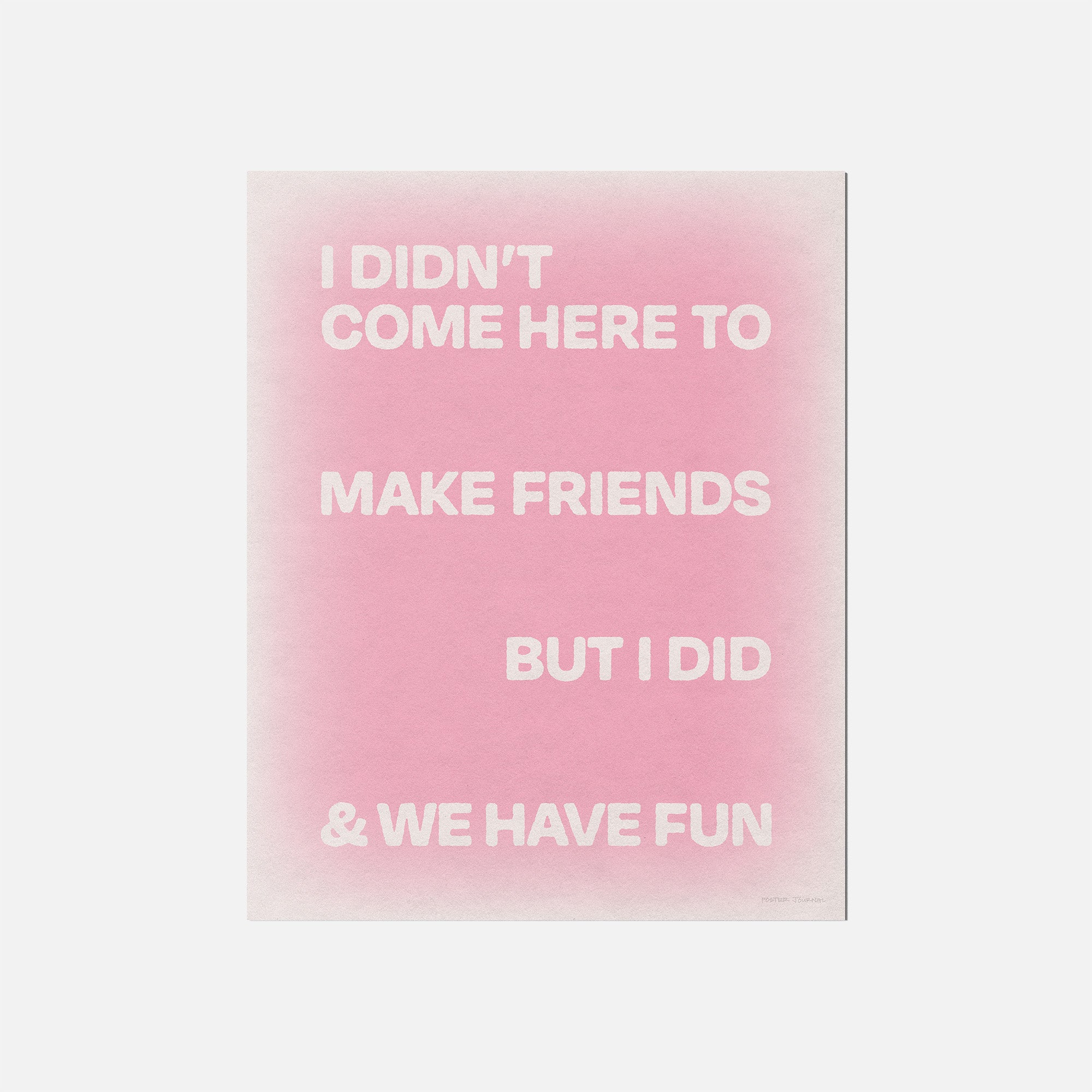 FRIENDS PRINT