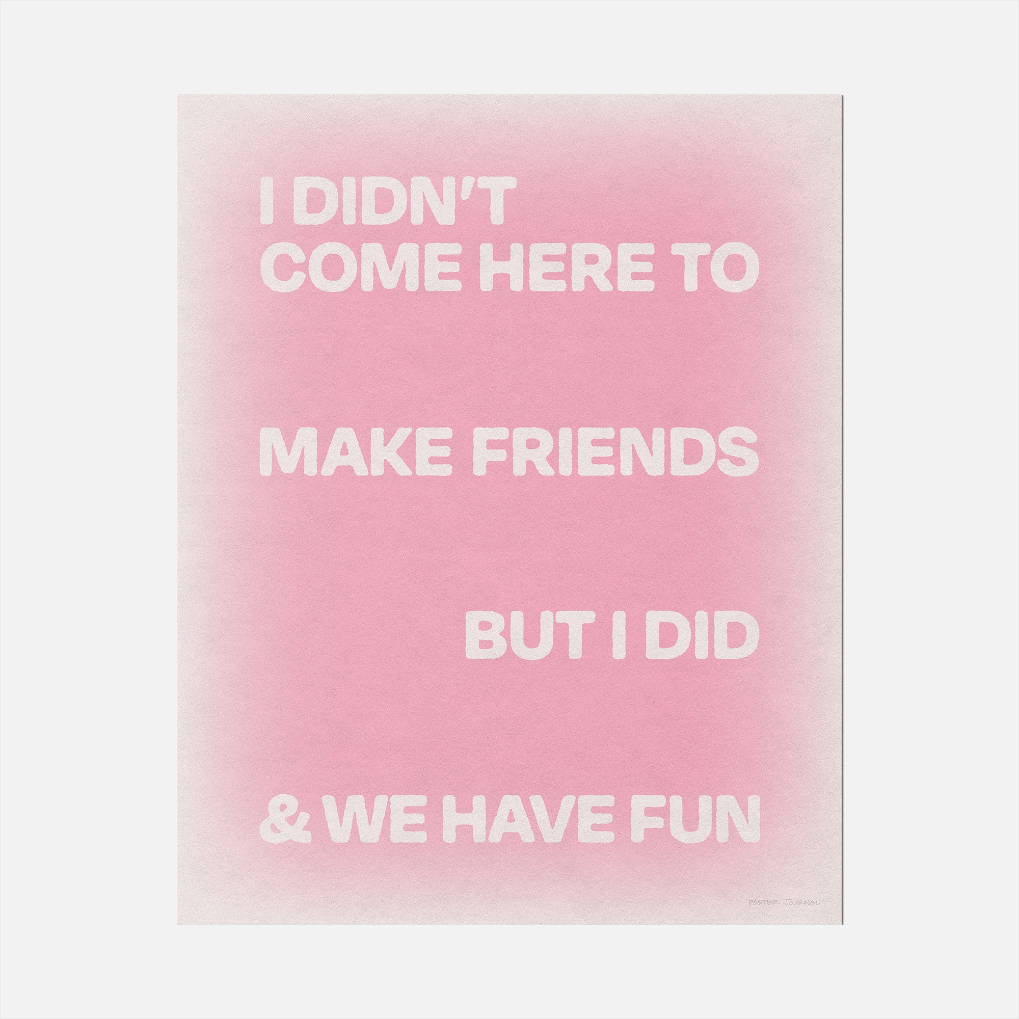 FRIENDS PRINT