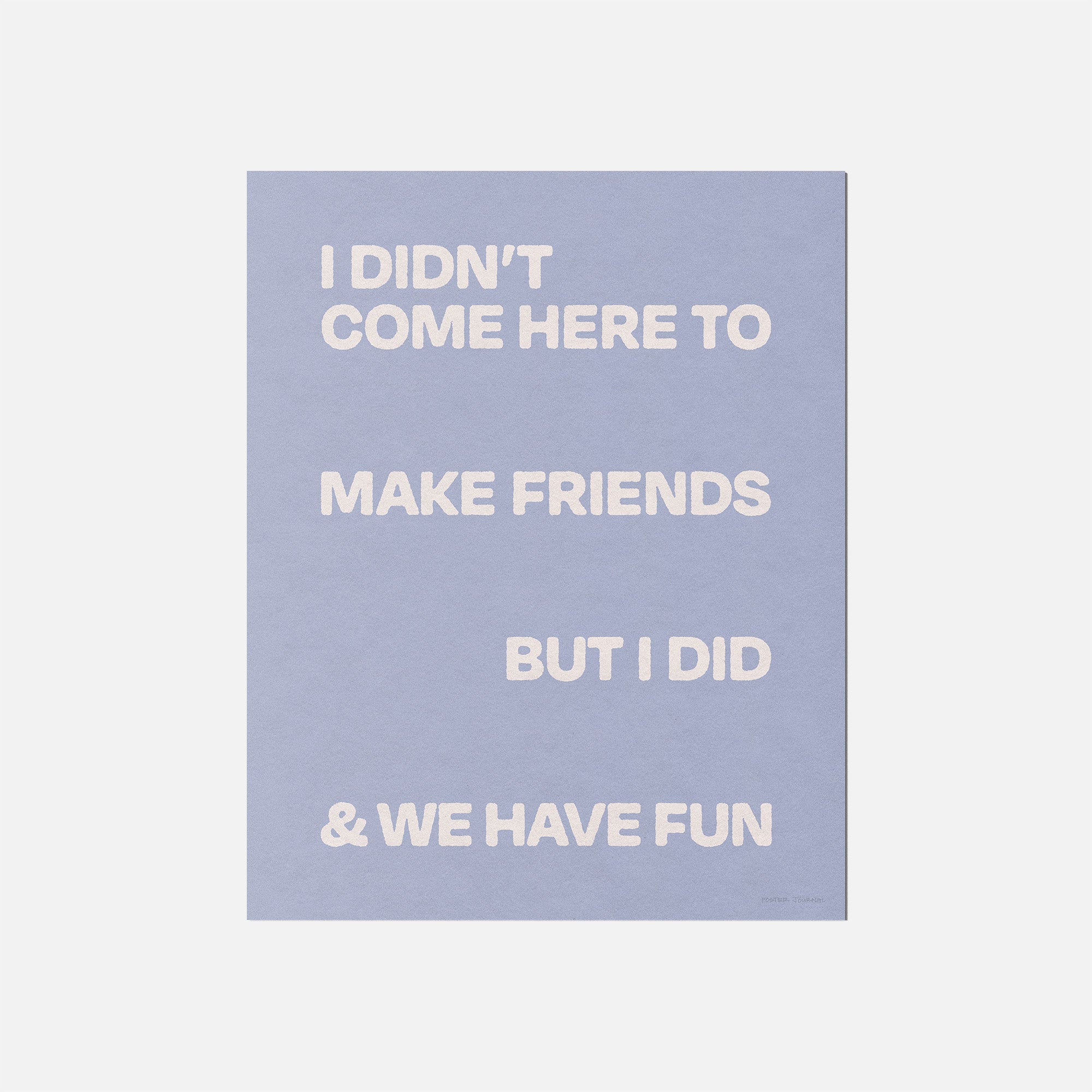 FRIENDS PRINT