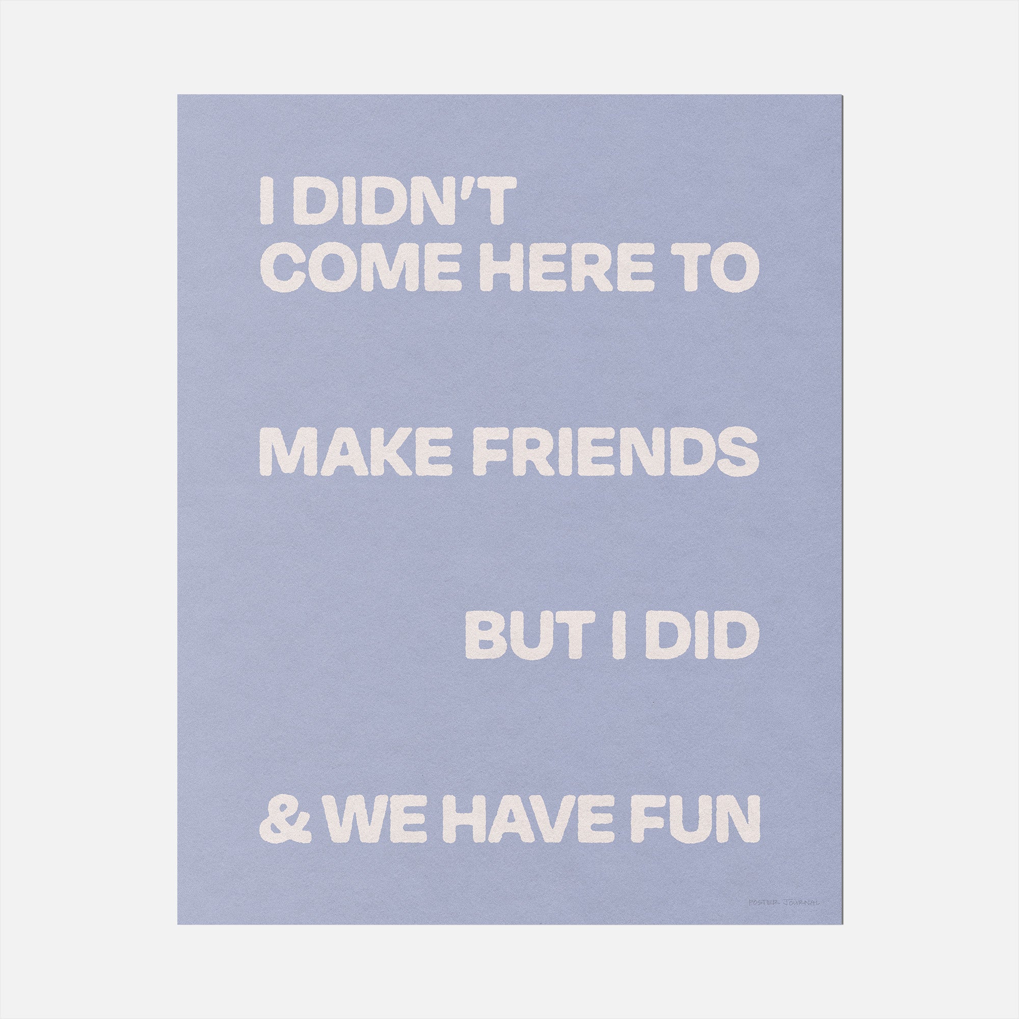 FRIENDS PRINT
