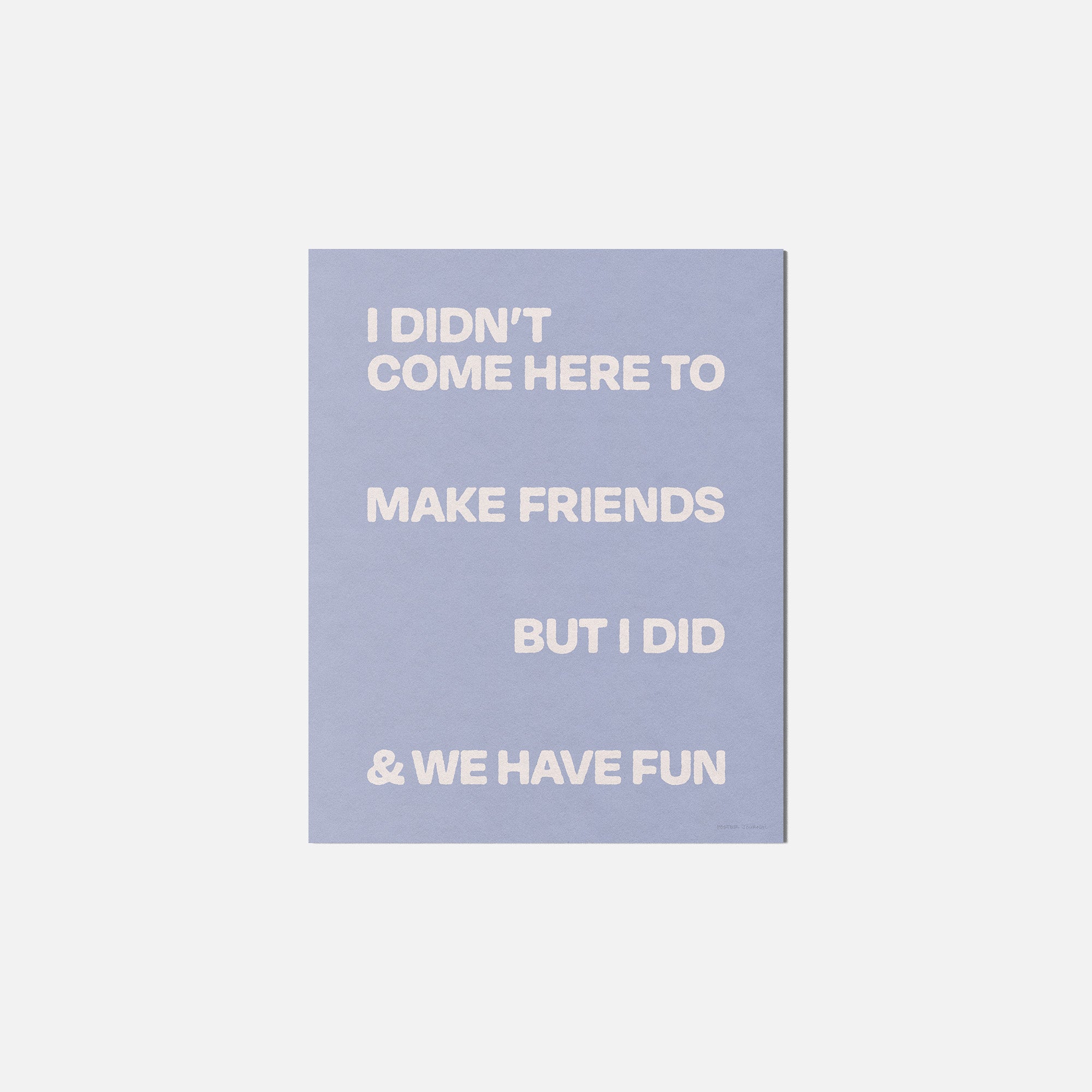 FRIENDS PRINT