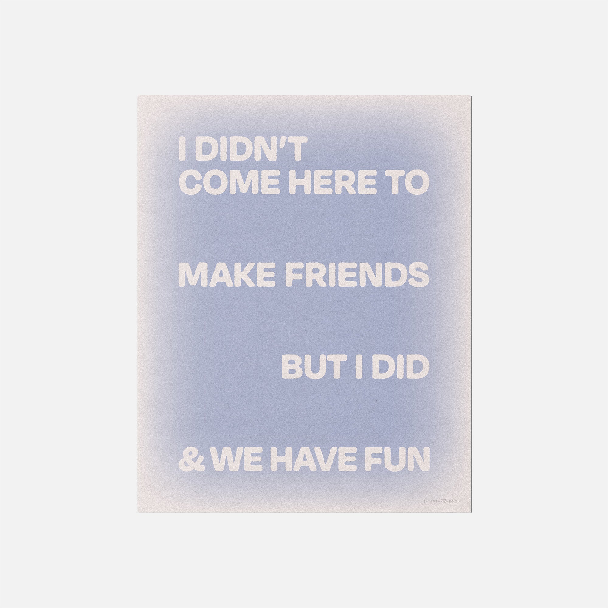 FRIENDS PRINT
