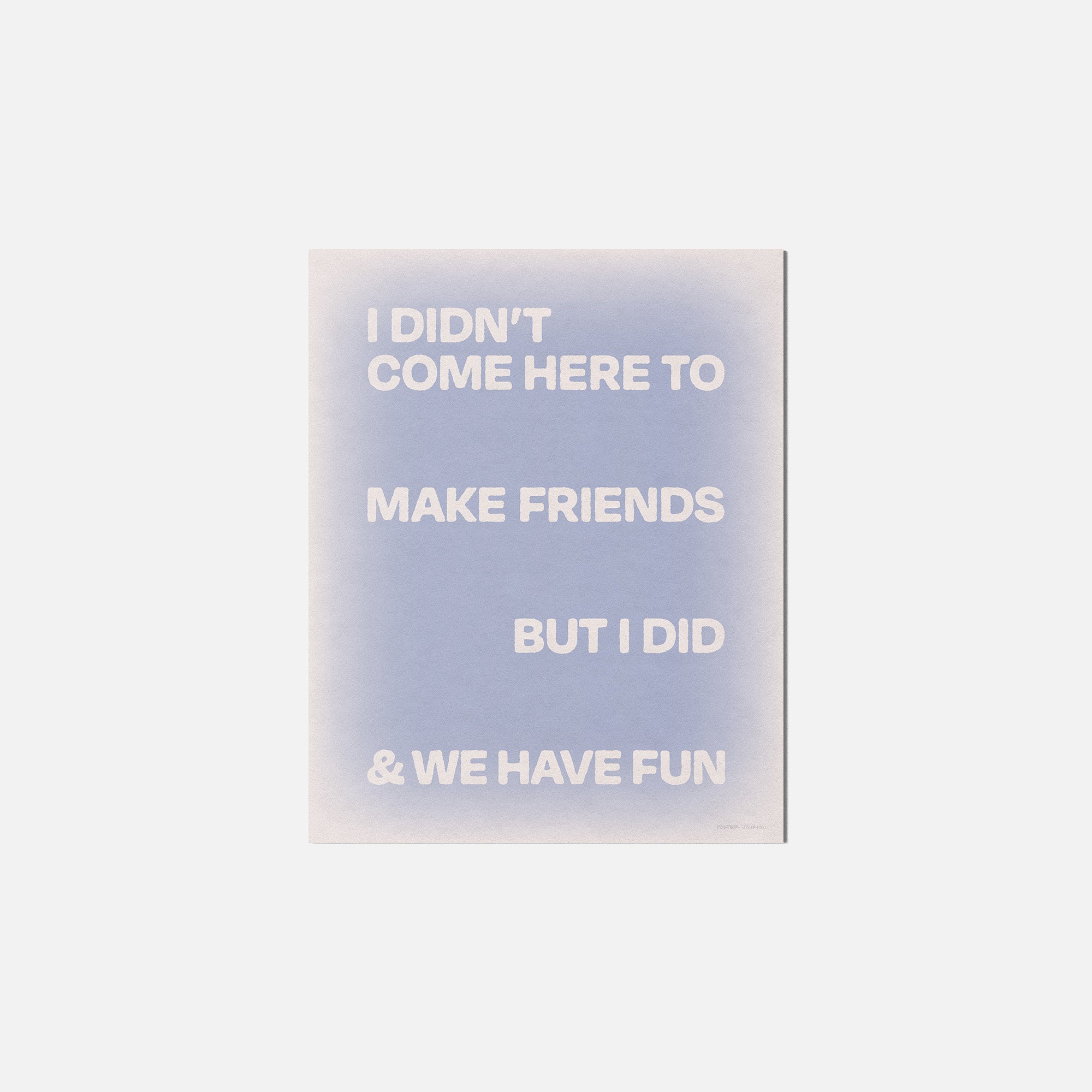 FRIENDS PRINT