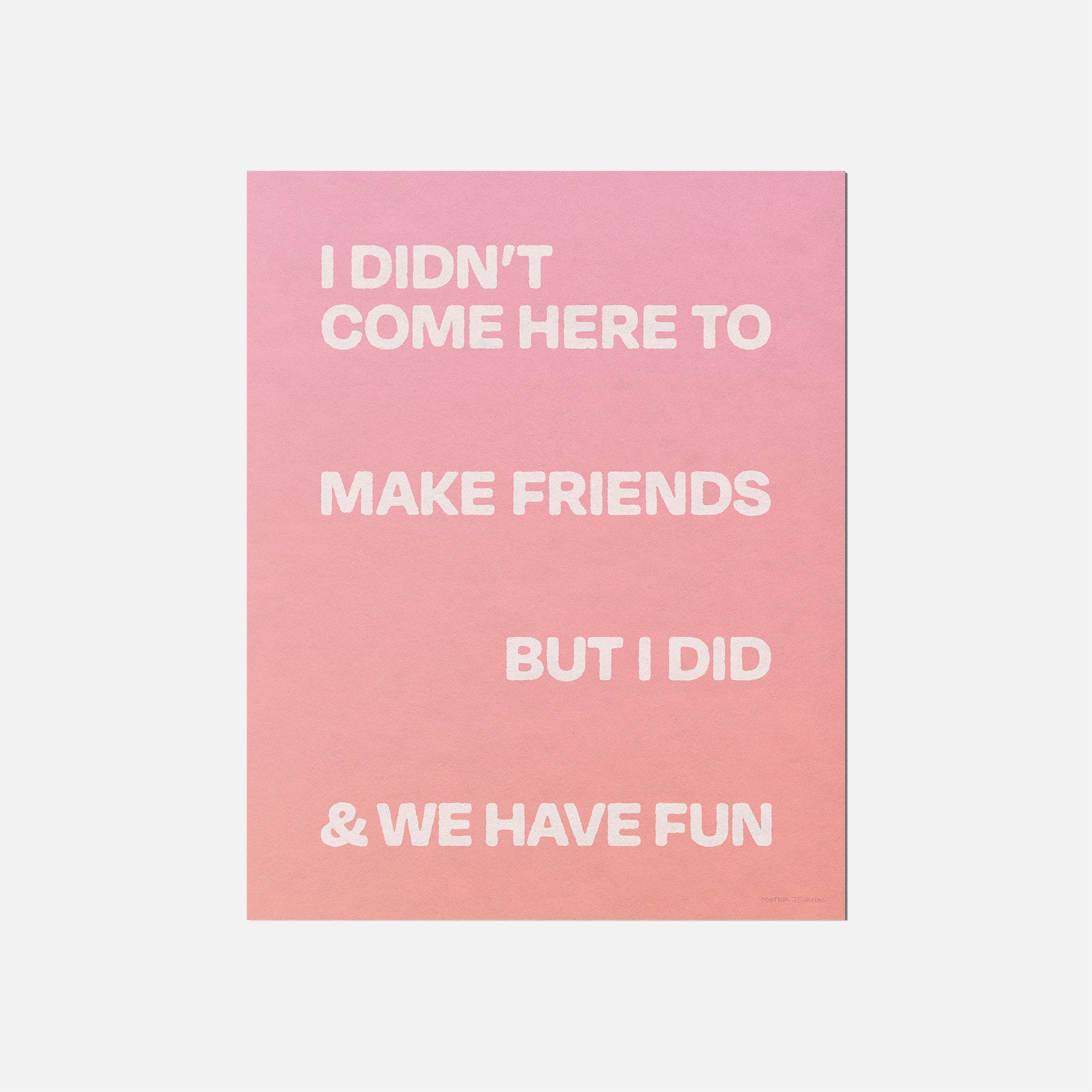 FRIENDS PRINT
