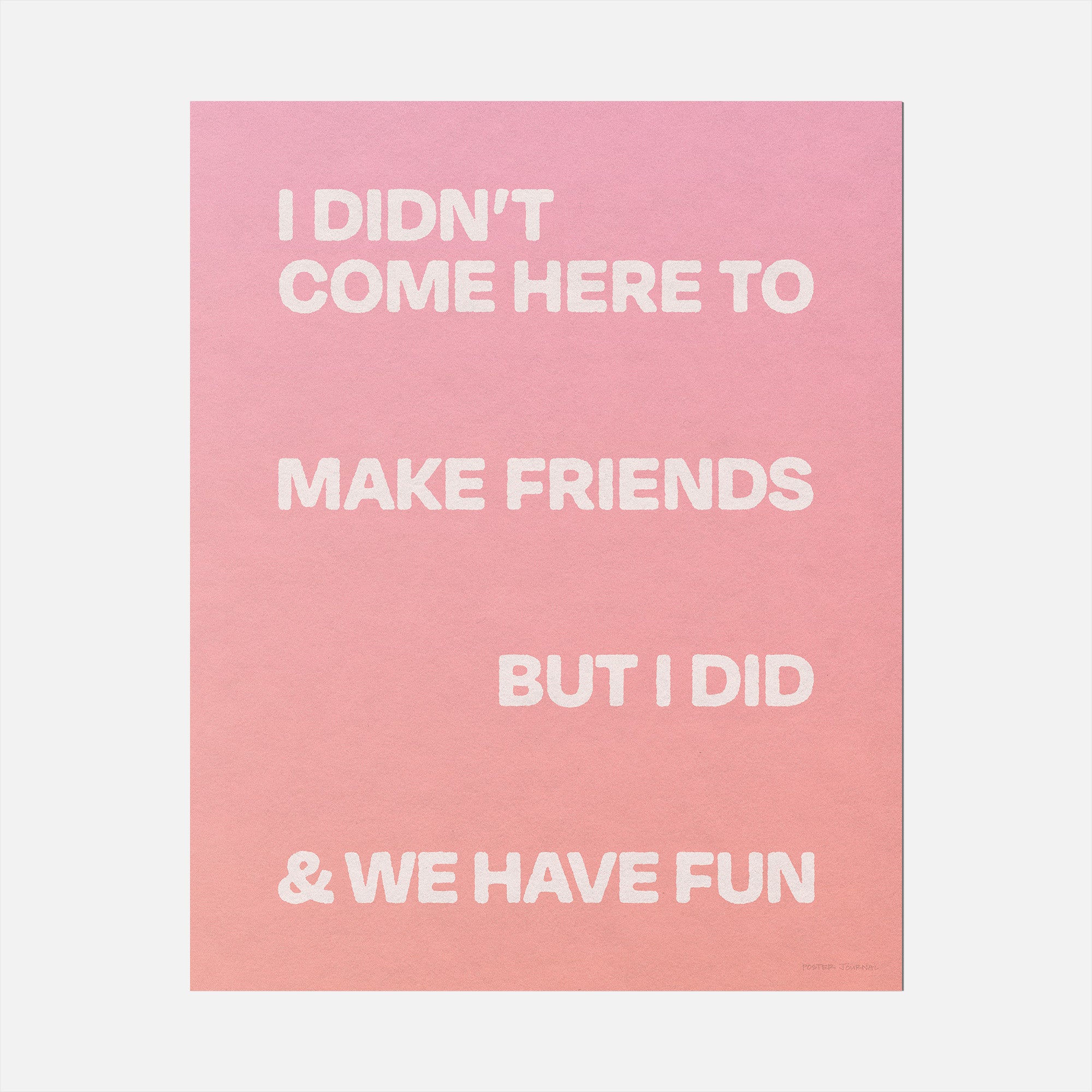 FRIENDS PRINT