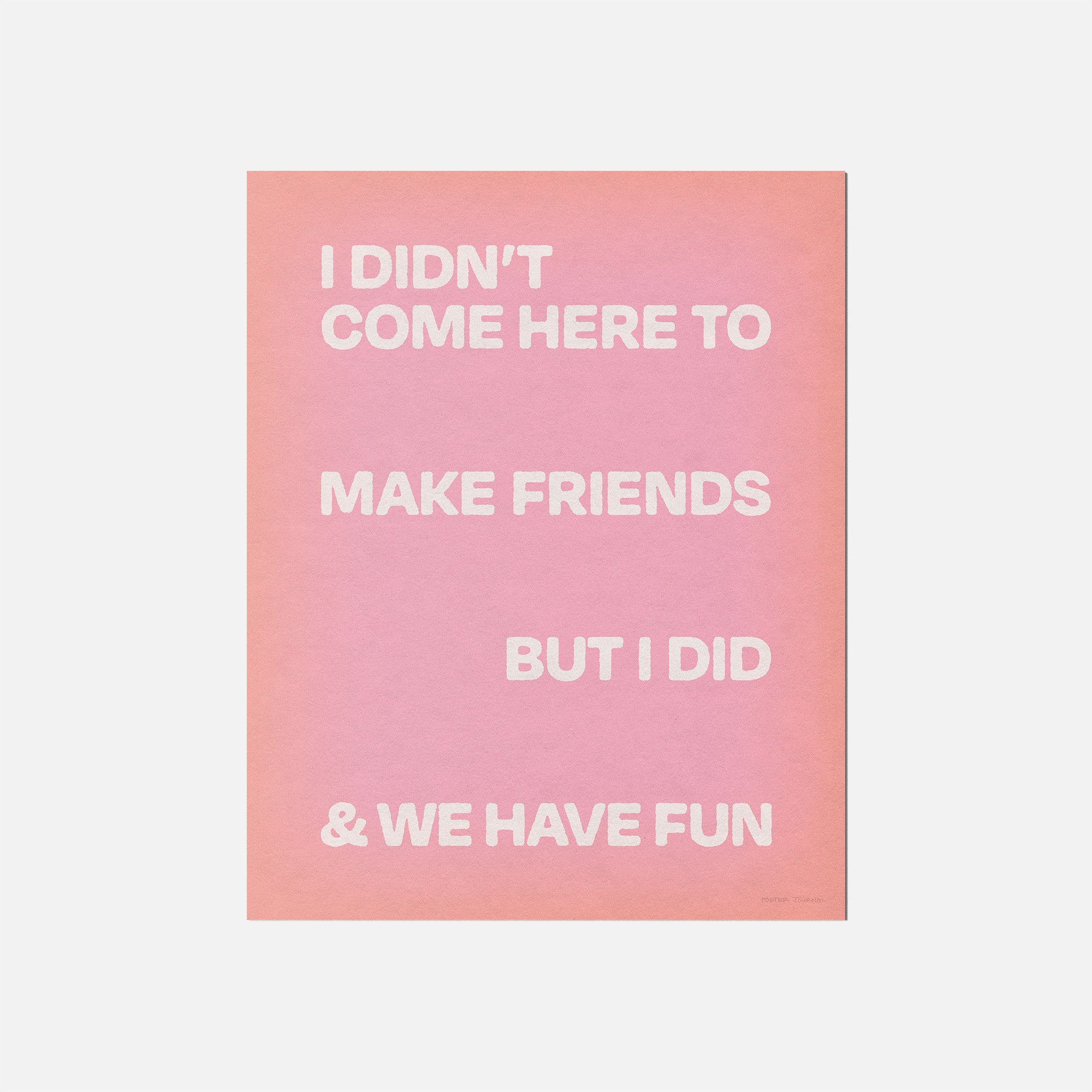 FRIENDS PRINT