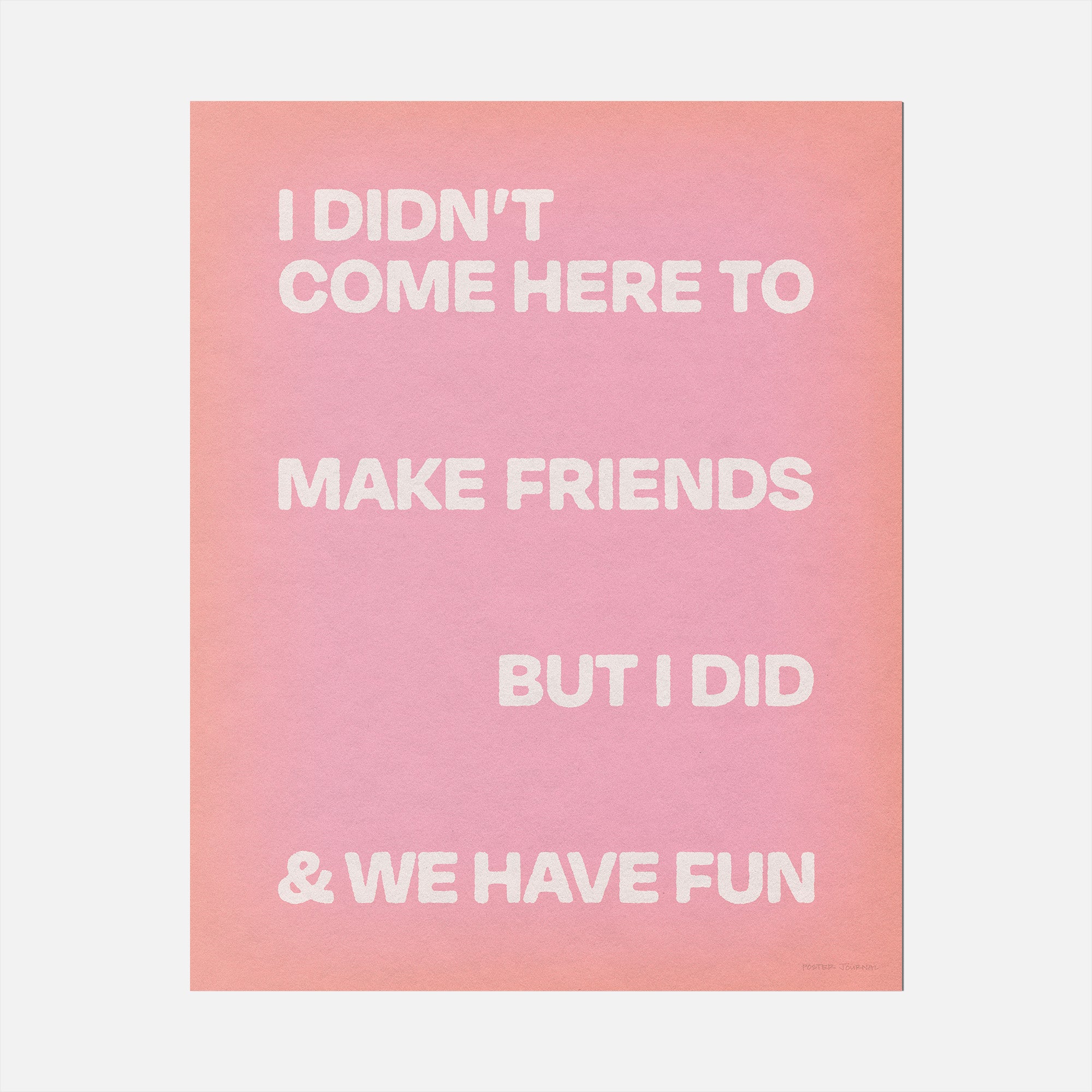FRIENDS PRINT