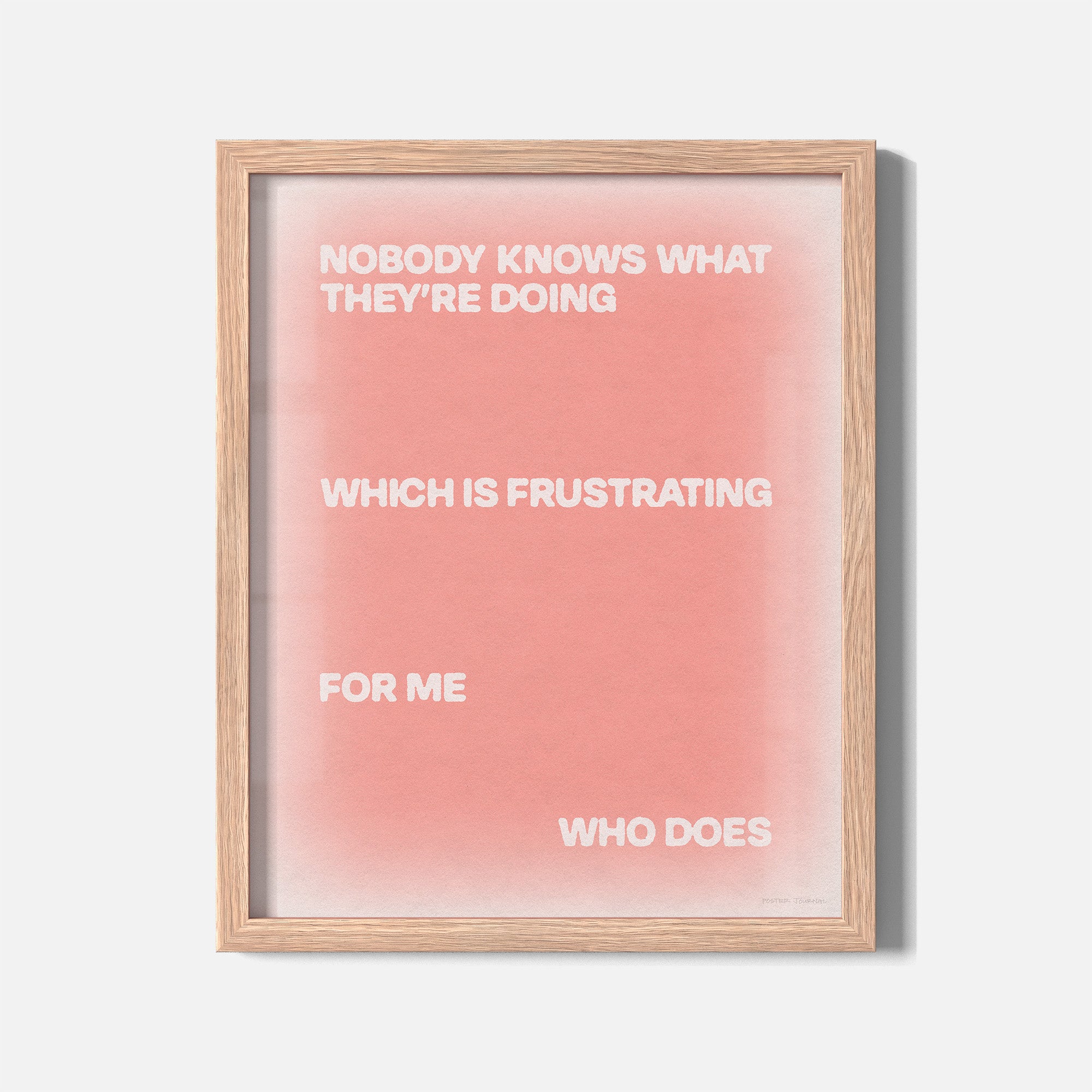 FRUSTRATING PRINT